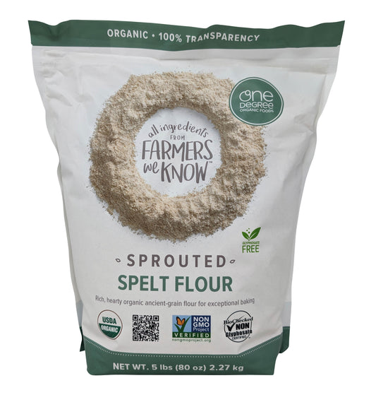 Sprouted Spelt Flour, Organic