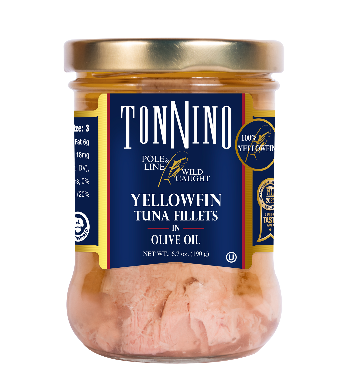 Tuna, Yellowfin Fillets in Olive Oil
