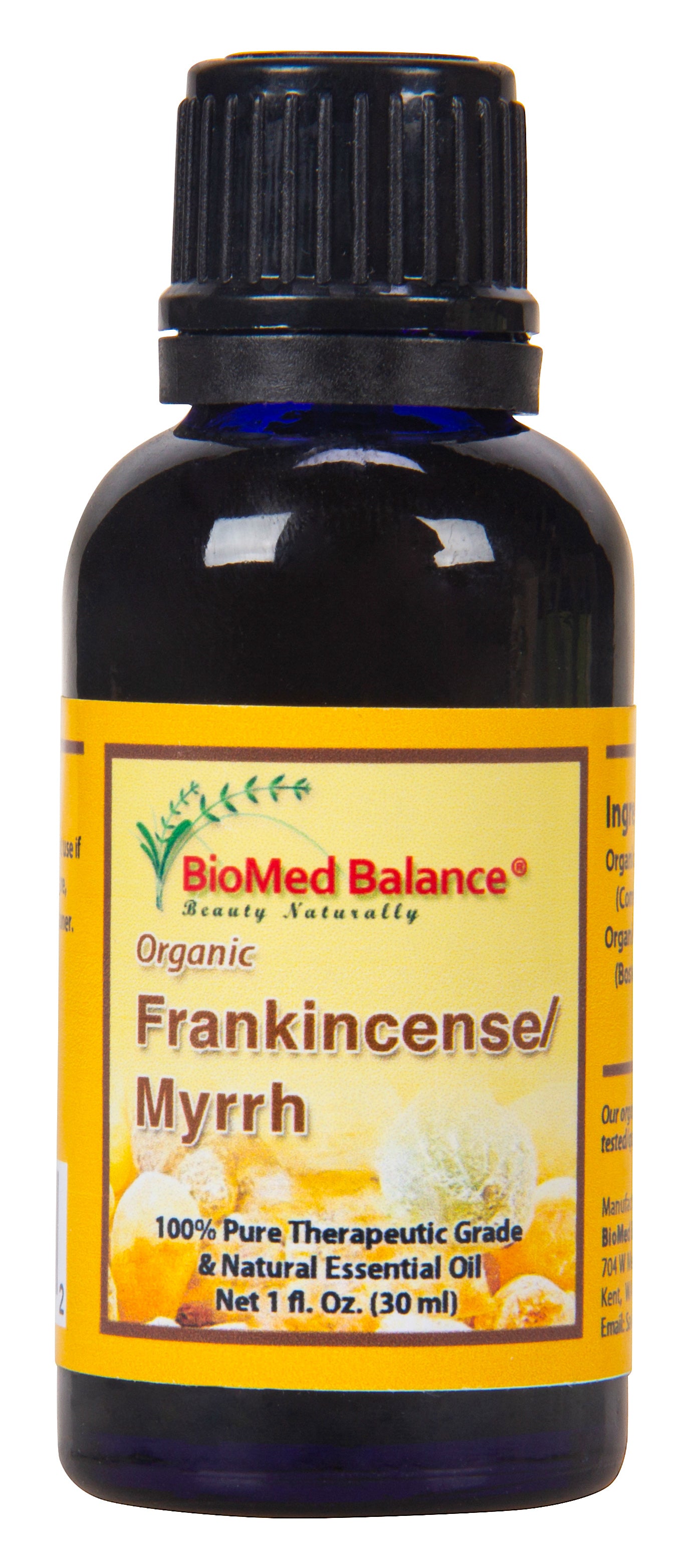 Frankincense & Myrrh Essential Oil, Organic