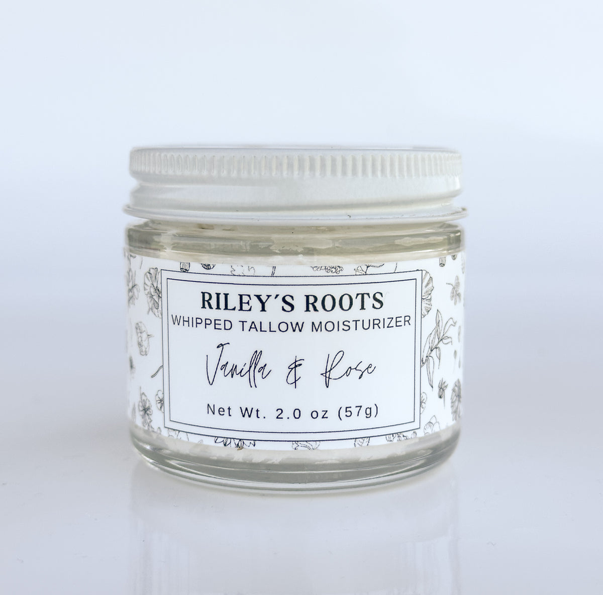 Whipped Tallow, Vanilla & Rose