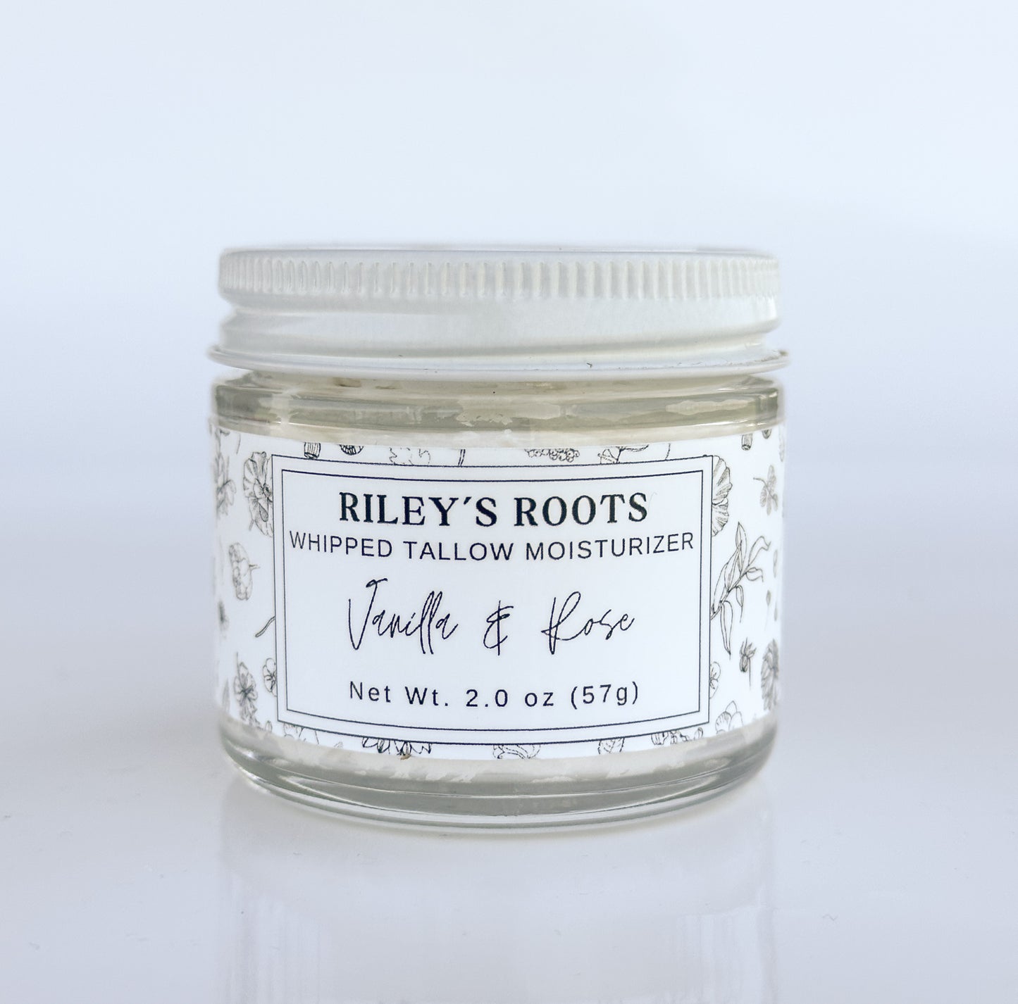 Whipped Tallow, Vanilla & Rose