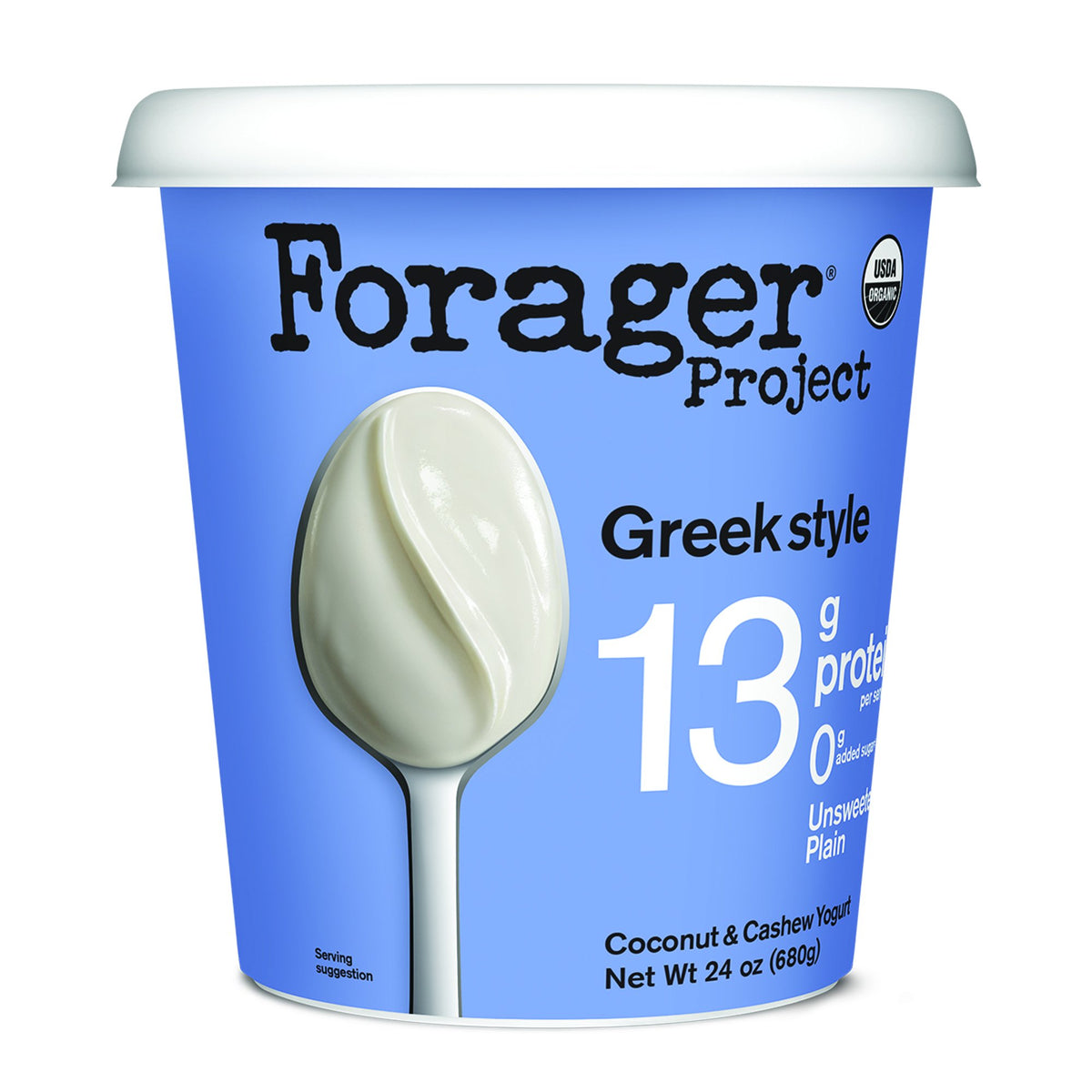 Greek Yogurt, Unsweetened Plain, Dairy-Free, Organic