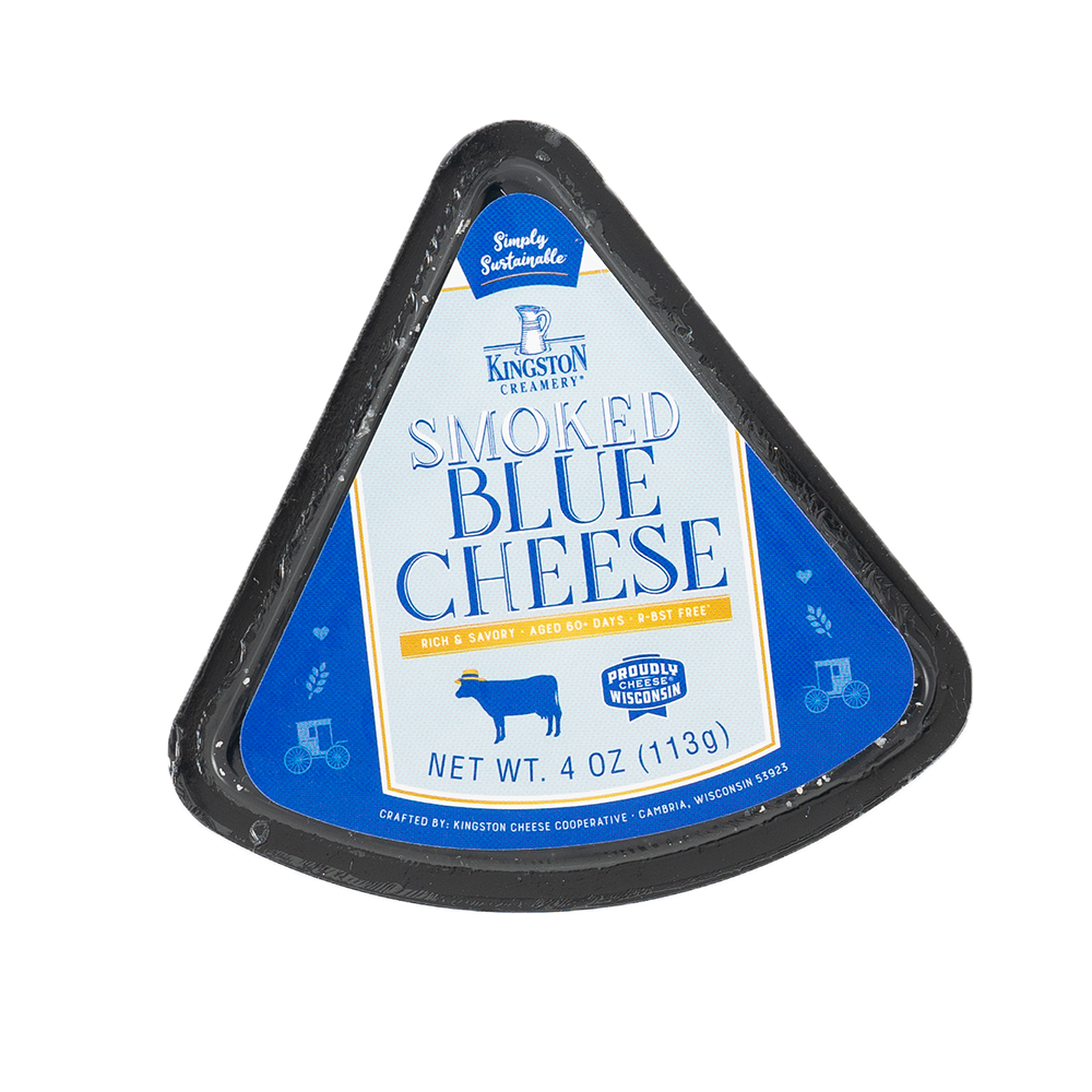 Smoked Blue Cheese Wedge