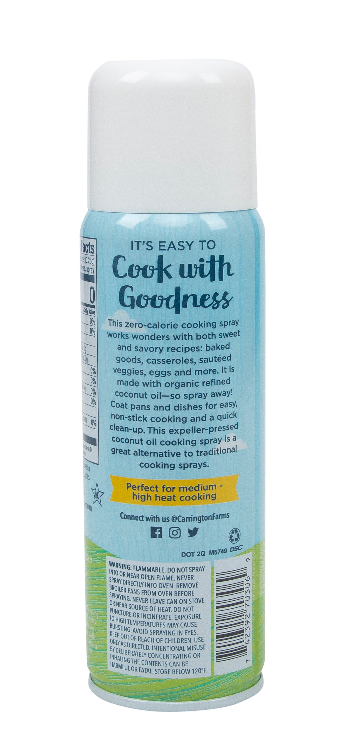 Cooking Spray, Coconut Oil