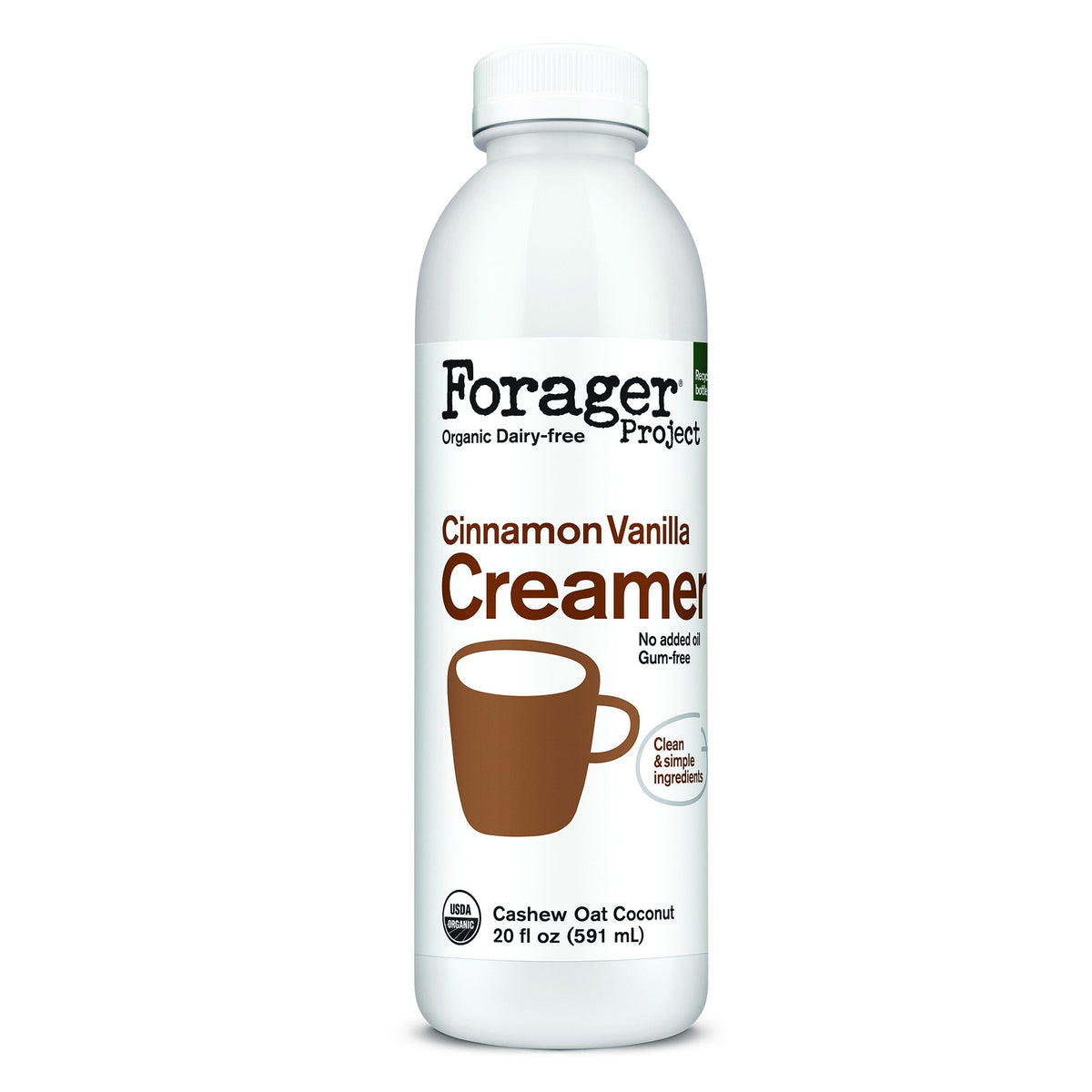 Creamer, Cinnamon Vanilla, Dairy-Free, Organic
