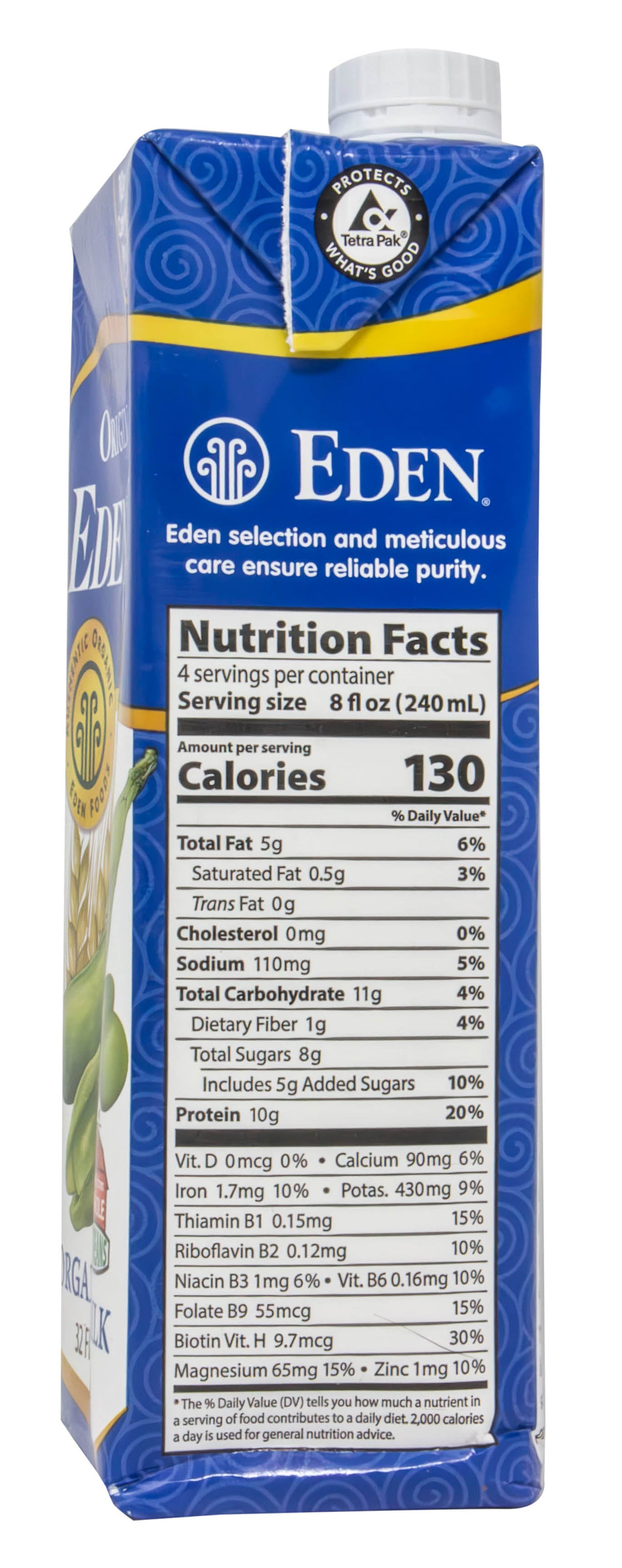 EdenSoy Original, Organic