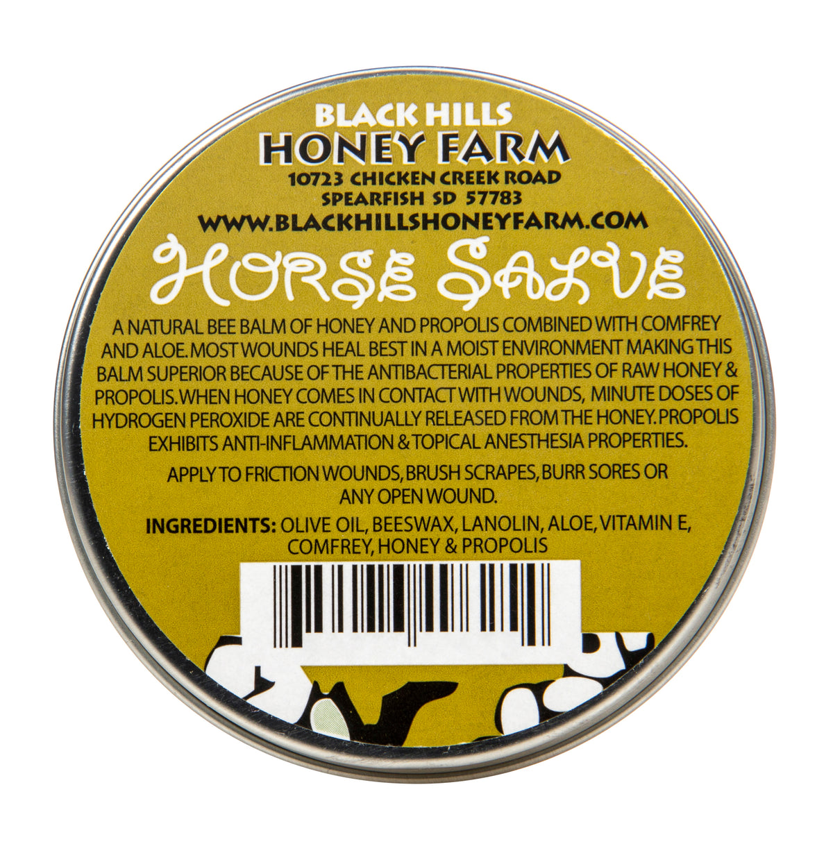 Healing Balm Beeswax, Horse Salve, Propolis & Honey