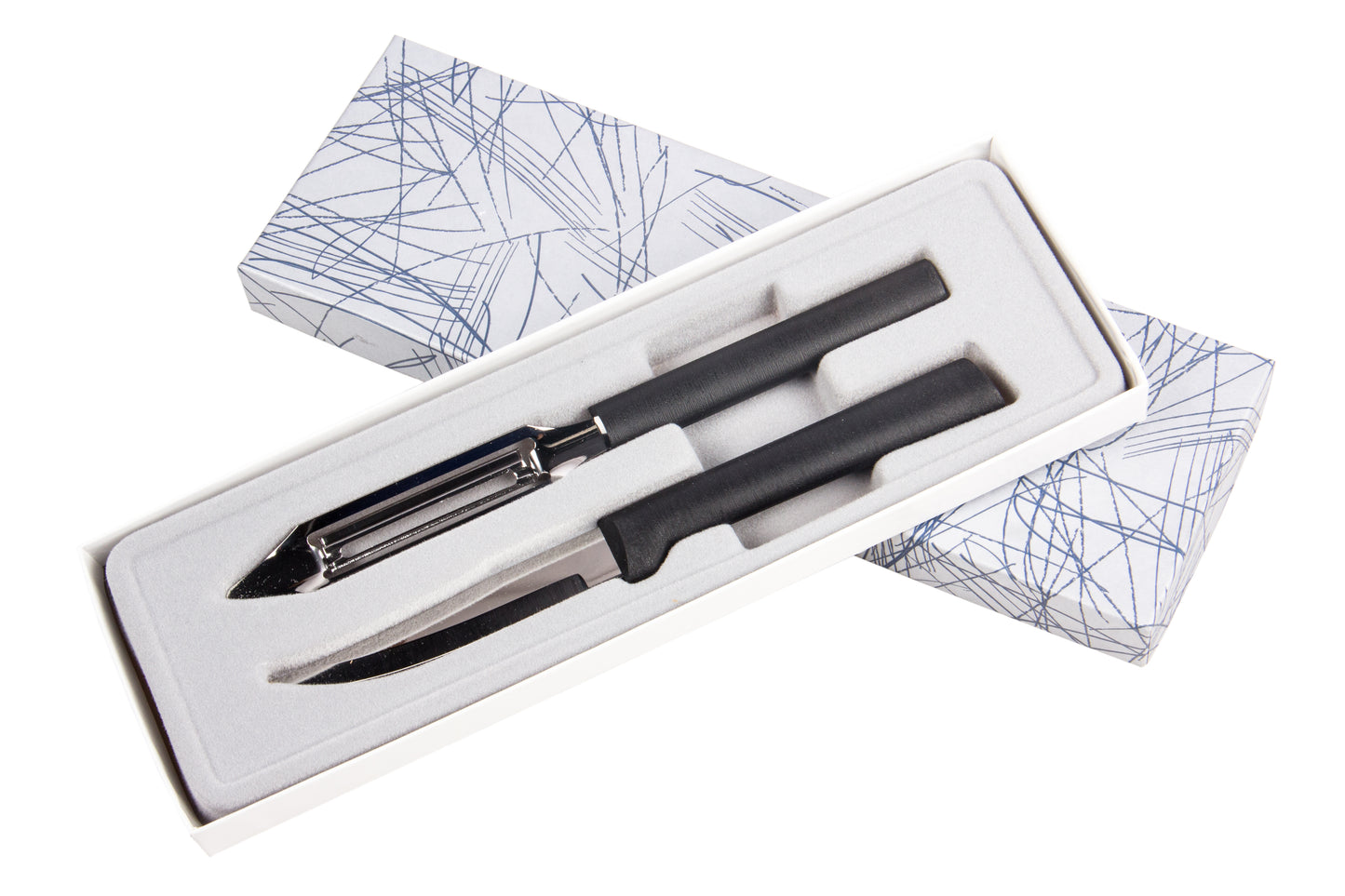 Pare & Peel Knife Gift Set, Black Handle