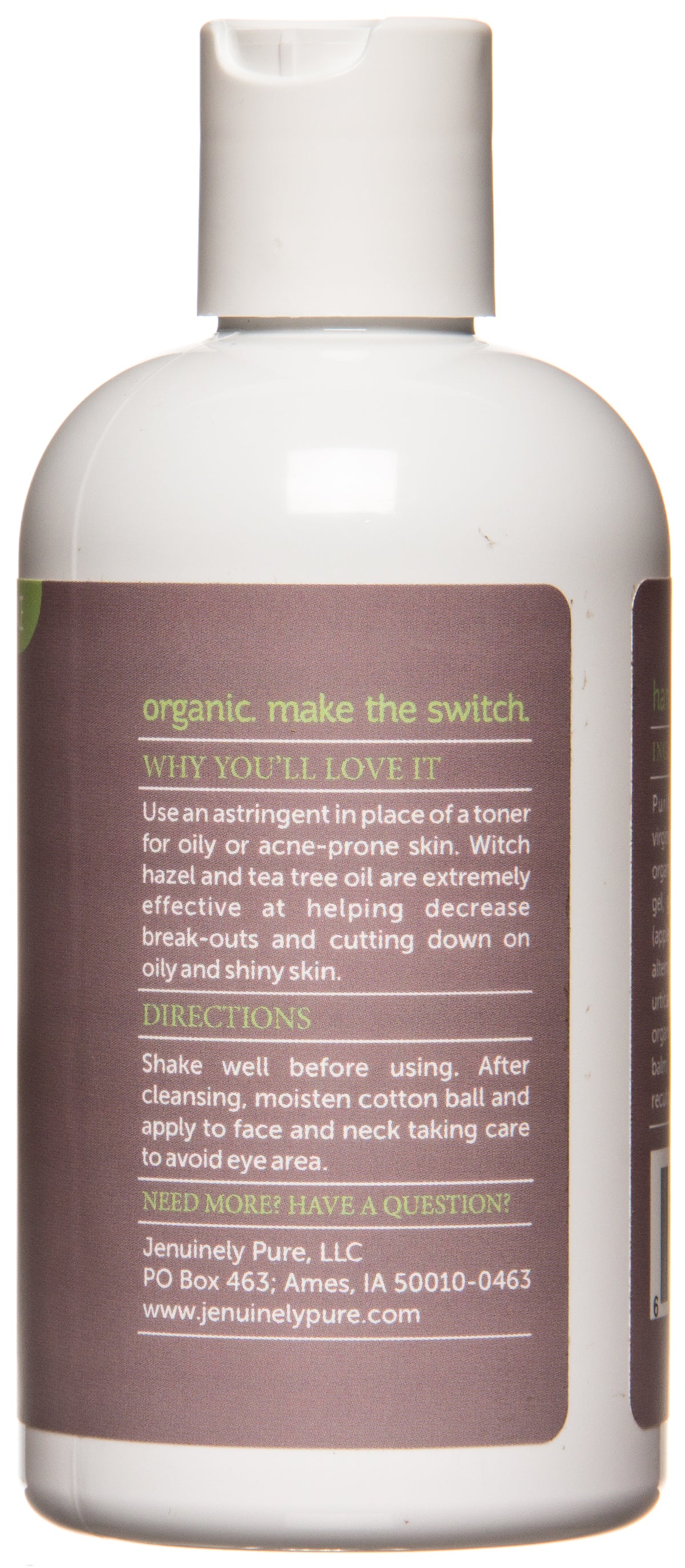 Facial Astringent for Acne Prone/Oily Skin