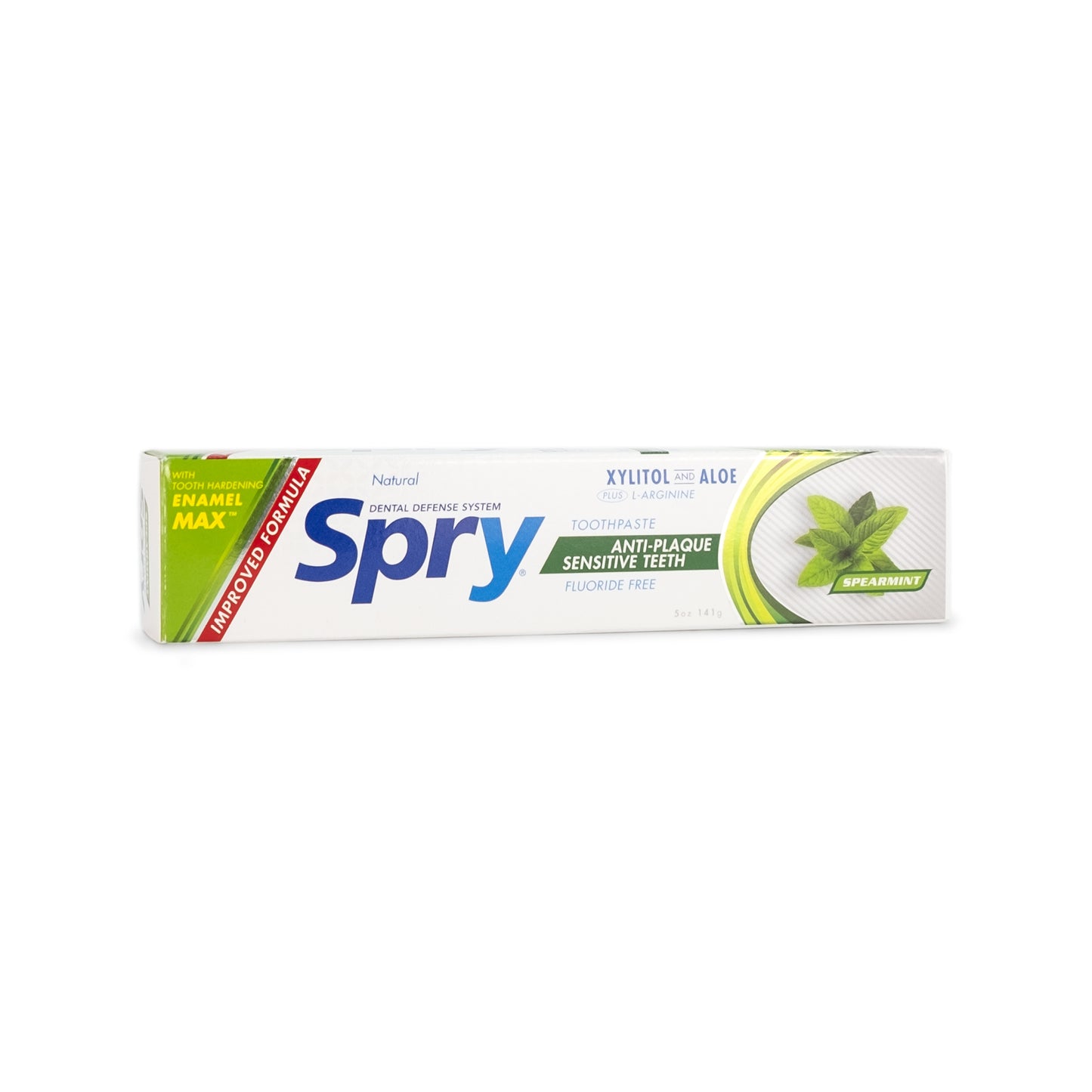 Xylitol Toothpaste, Fluoride Free, Spearmint
