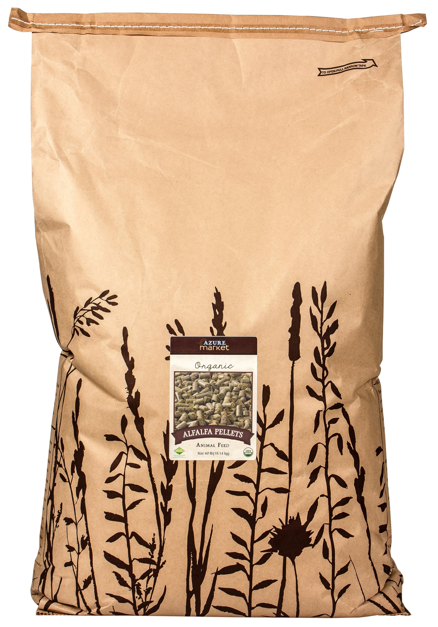 Alfalfa Pellets, Organic