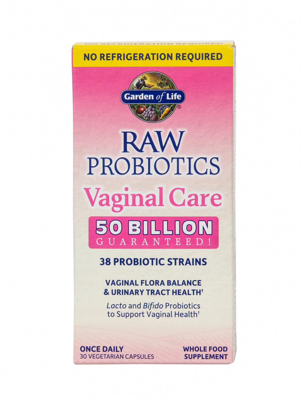 Vaginal Care, Raw Probiotics, Organic
