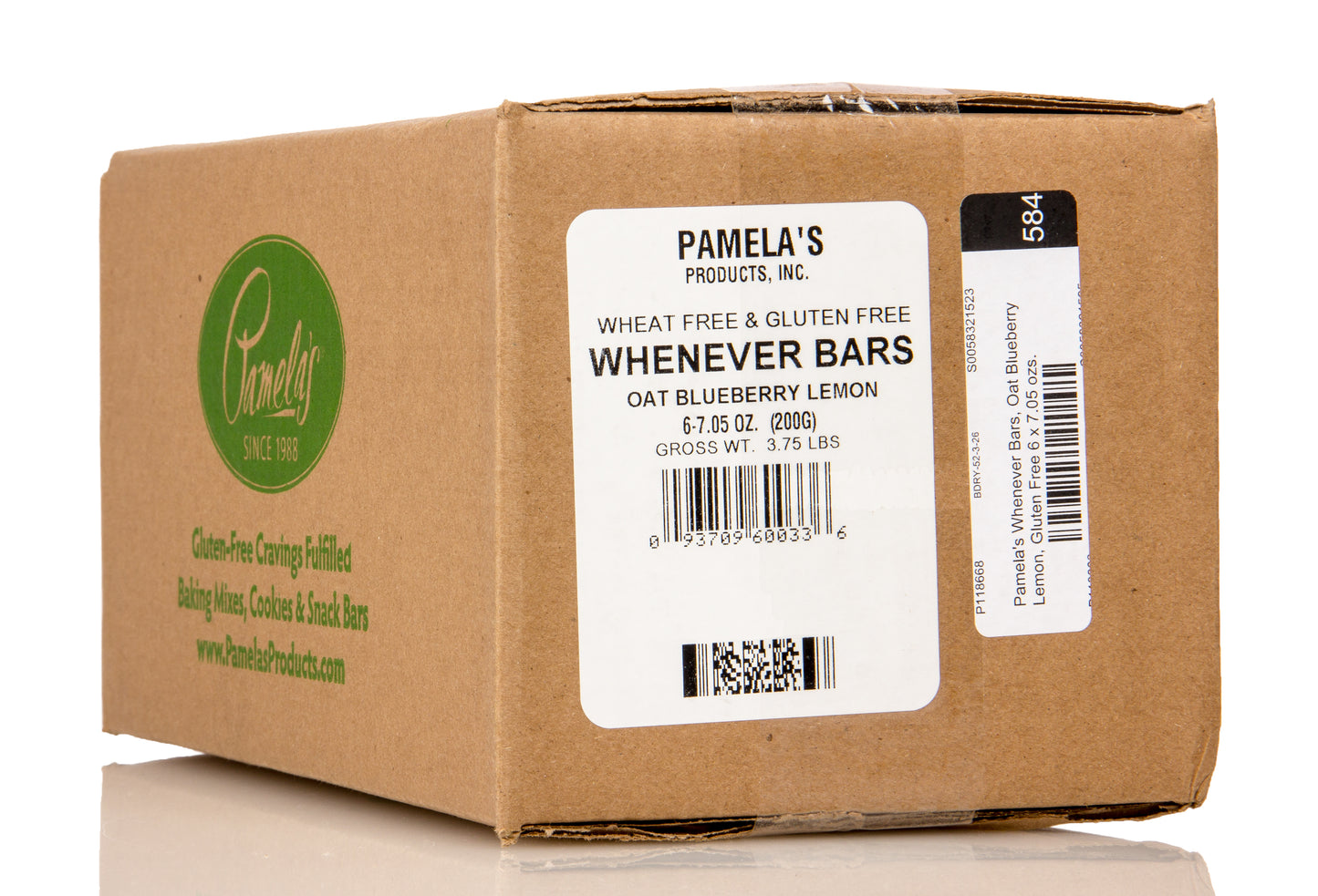 Whenever Bars, Oat Blueberry Lemon, Gluten Free