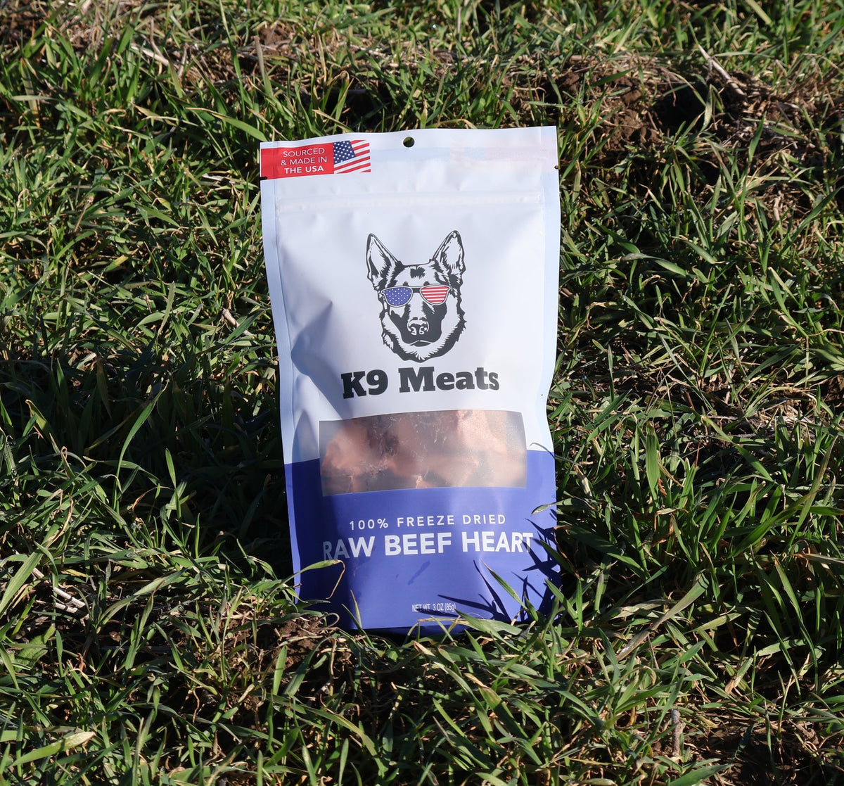Dog Treats, Freeze Dried, Beef Heart
