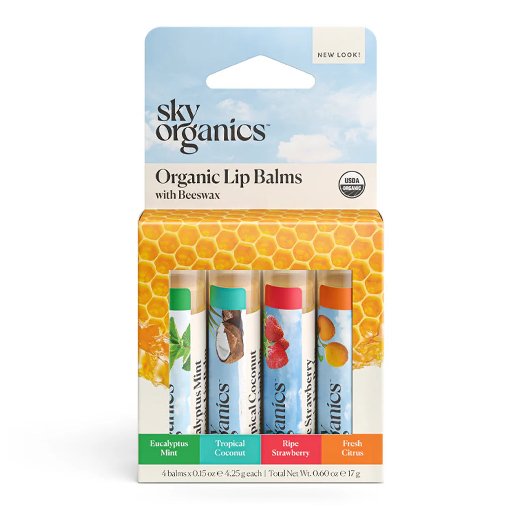 Lip Balms, Beeswax, Organic