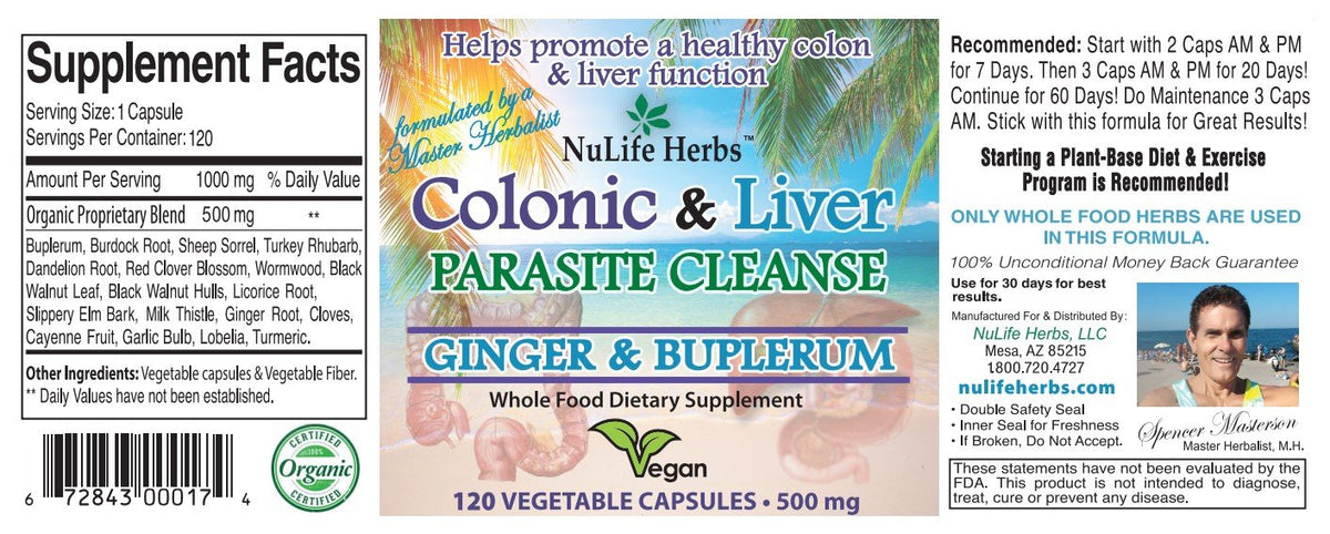 Colonic & Liver Parasite Cleanse