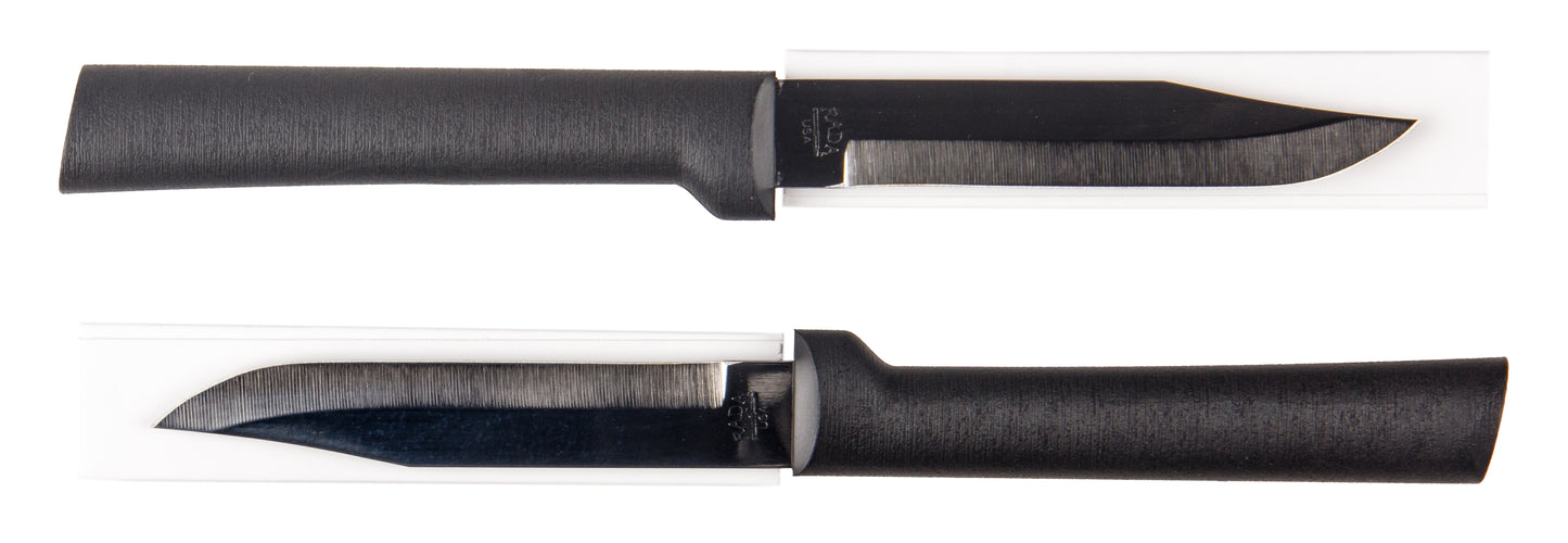 Regular Paring Knives, Black Handle