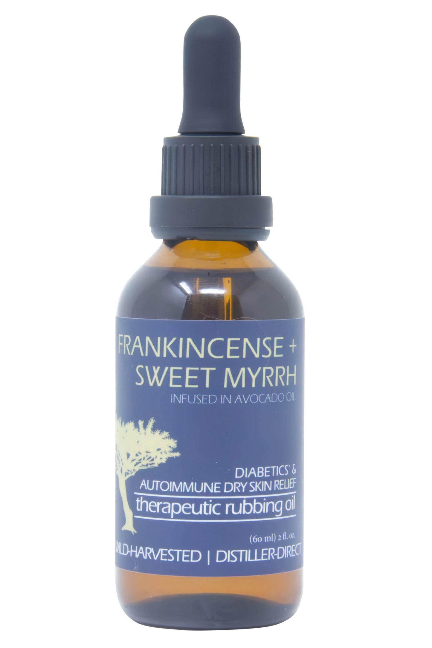 Therapeutic Rubbing Oil, Frankincense & Sweet Myrrh