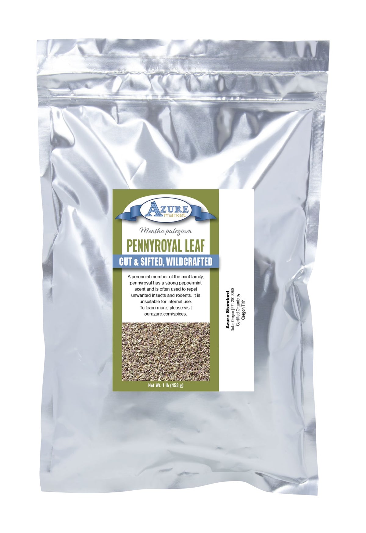 Pennyroyal Leaf, Cut & Sifted, Wildcrafted