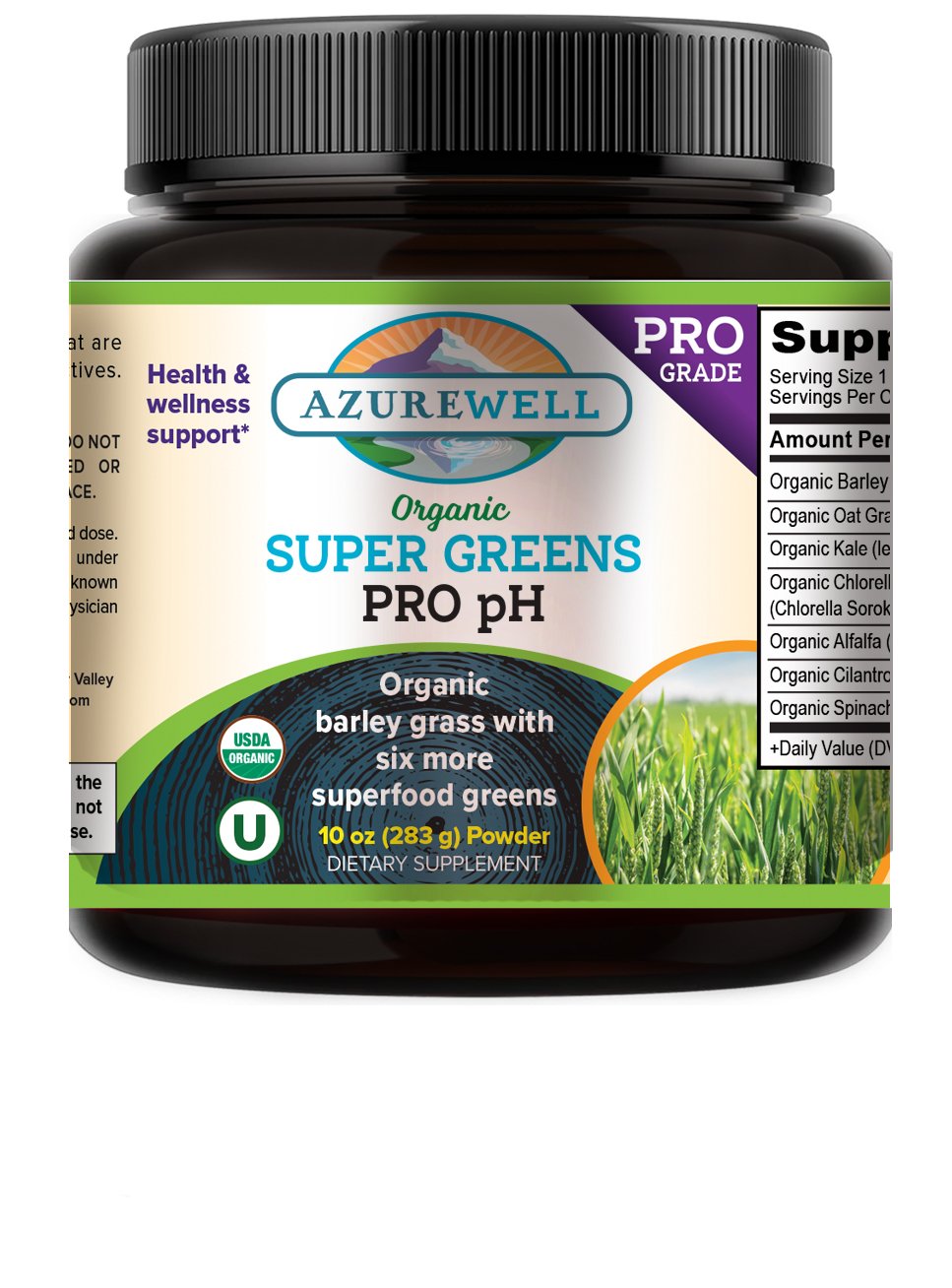 Super Greens Pro pH, Organic (Powder)