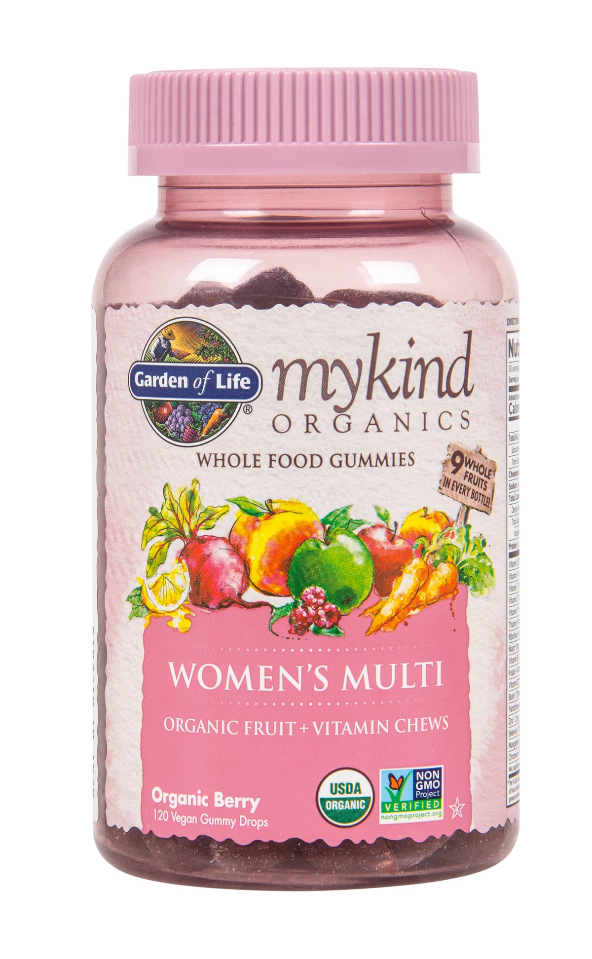 Mykind Women's Gummy, Multivitamin, Berry, Organic