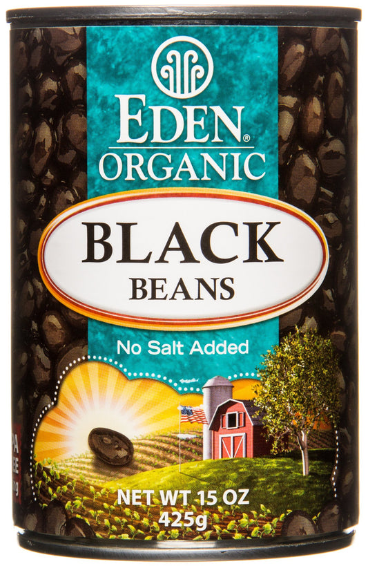 Black Beans, Canned, Organic