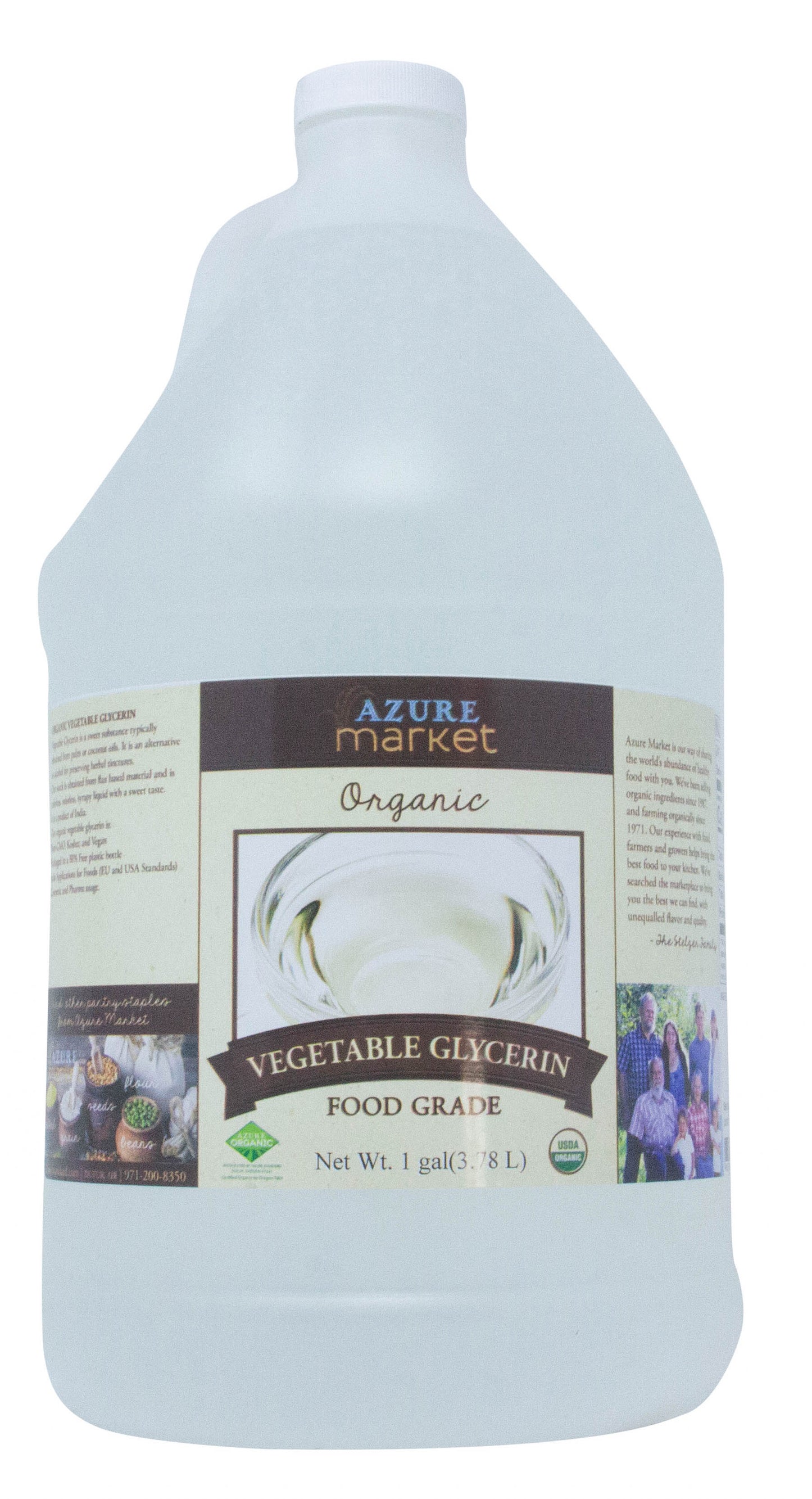 Vegetable Glycerin, Food Grade, Organic