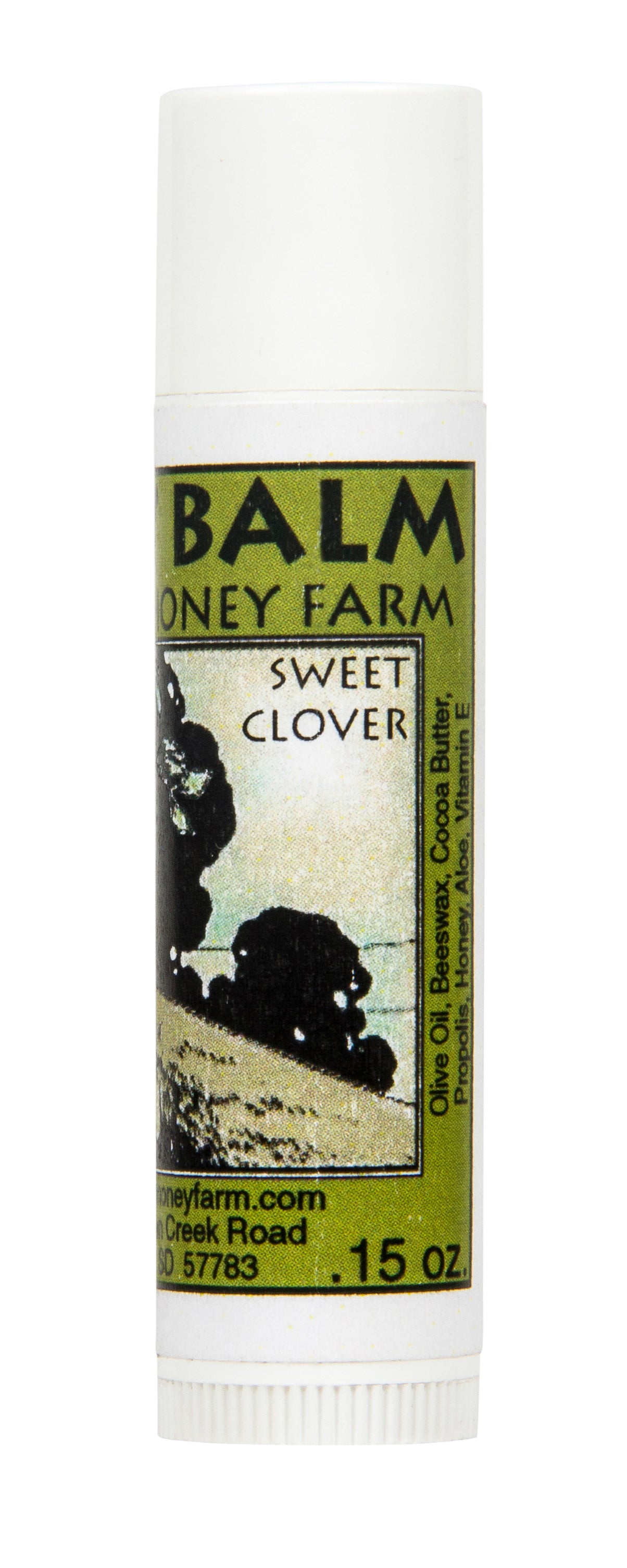 Honey Lip Balm, Sweet Clover