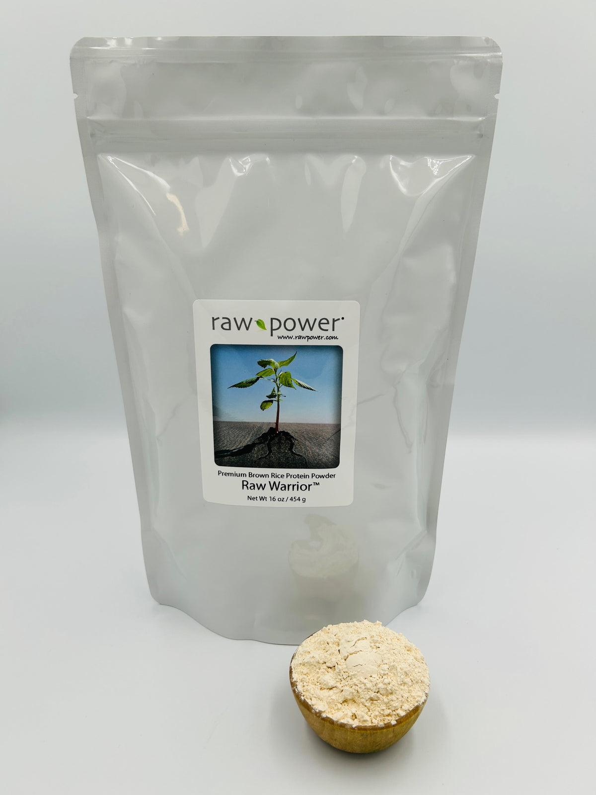 Raw Warrior, Brown Rice Protein Powder, Raw , Organic