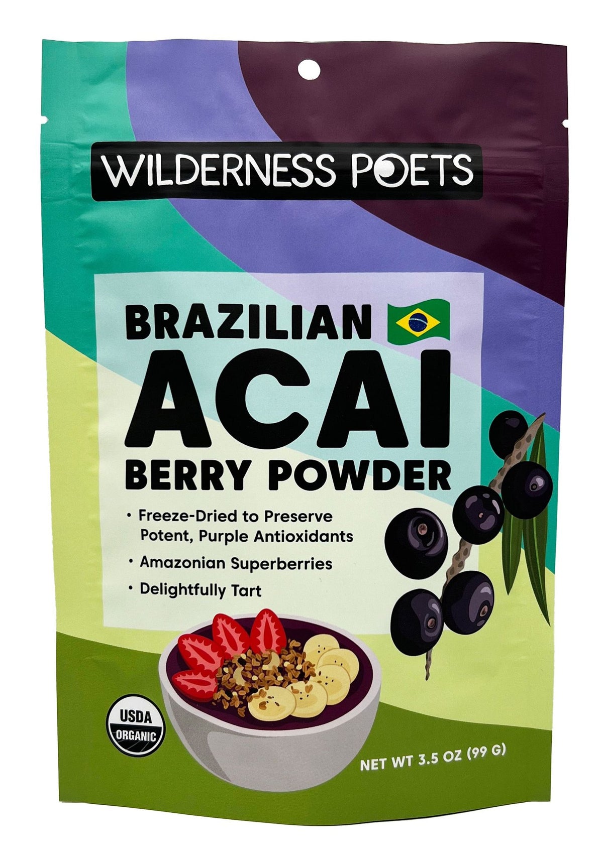 Berry Powder, Acai, Organic
