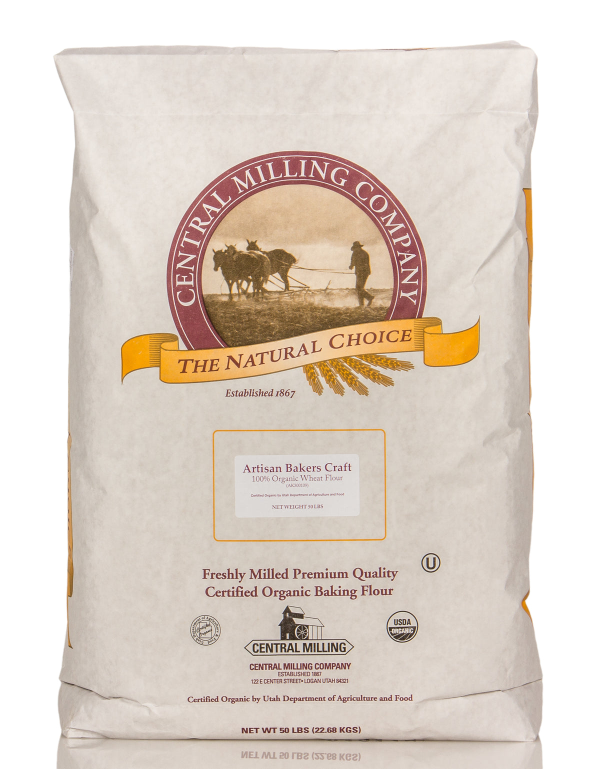 Artisan Bakers Craft Unbleached White Wheat Flour, Organic