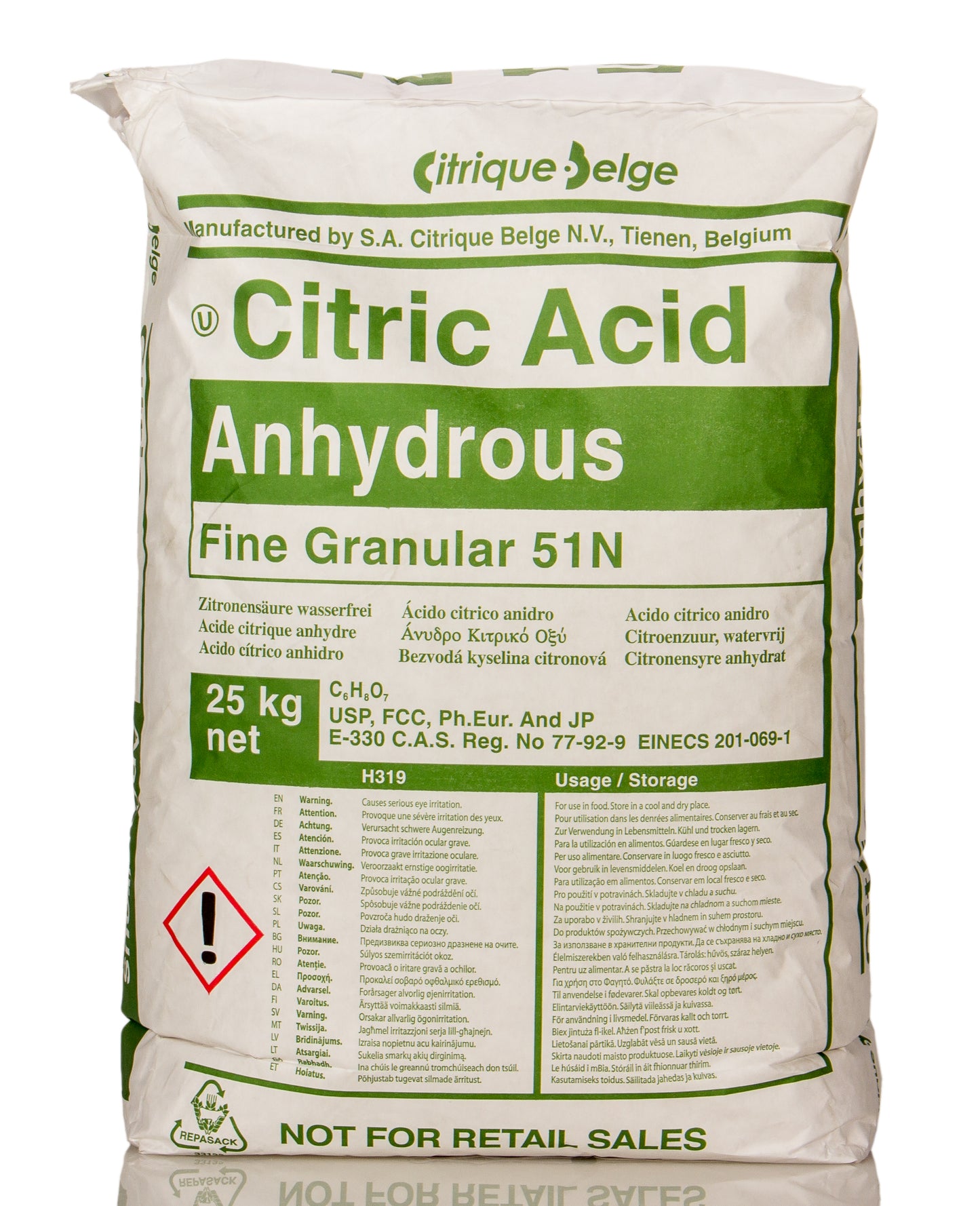 Citric Acid, Food Grade