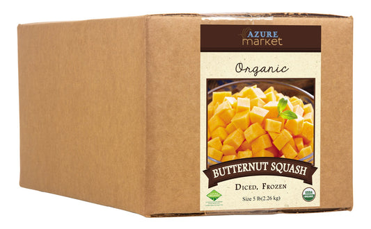 Butternut Squash, Diced, Frozen, Organic