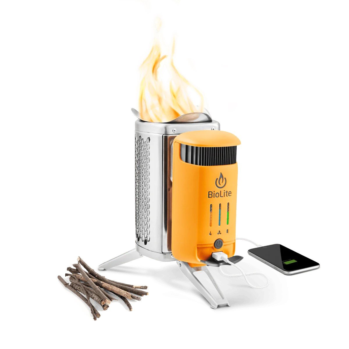 CampStove 2+ Electricity Generating Wood Burning Camp Stove