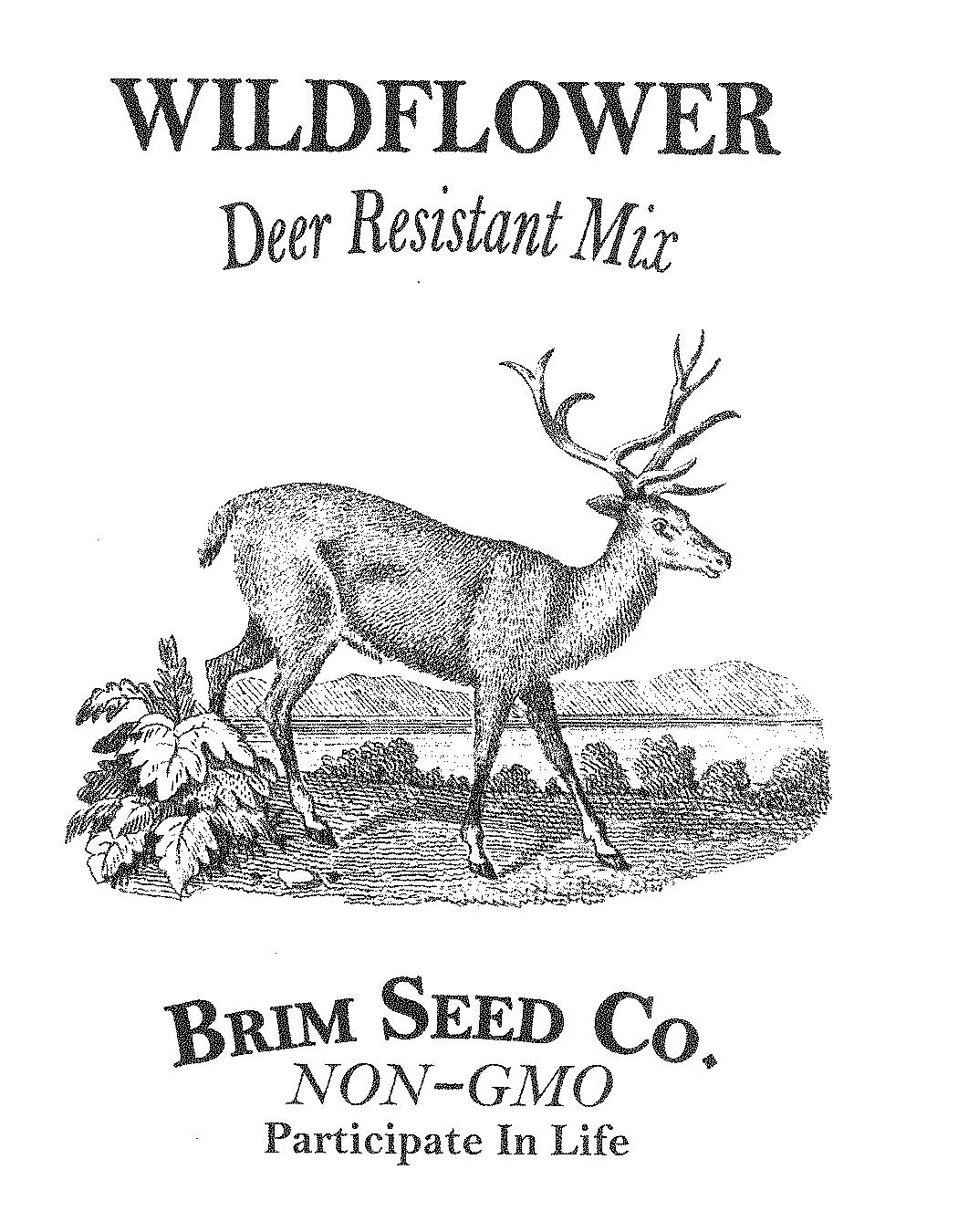 Flower, Wildflower, Deer Resistant Mix