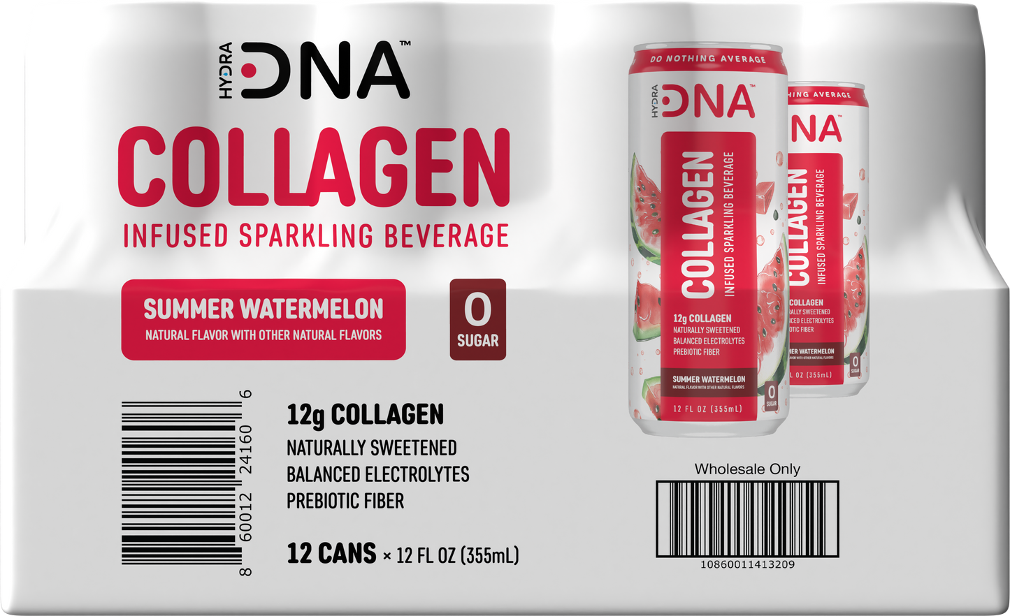 Sparkling Collagen Water, Summer Watermelon
