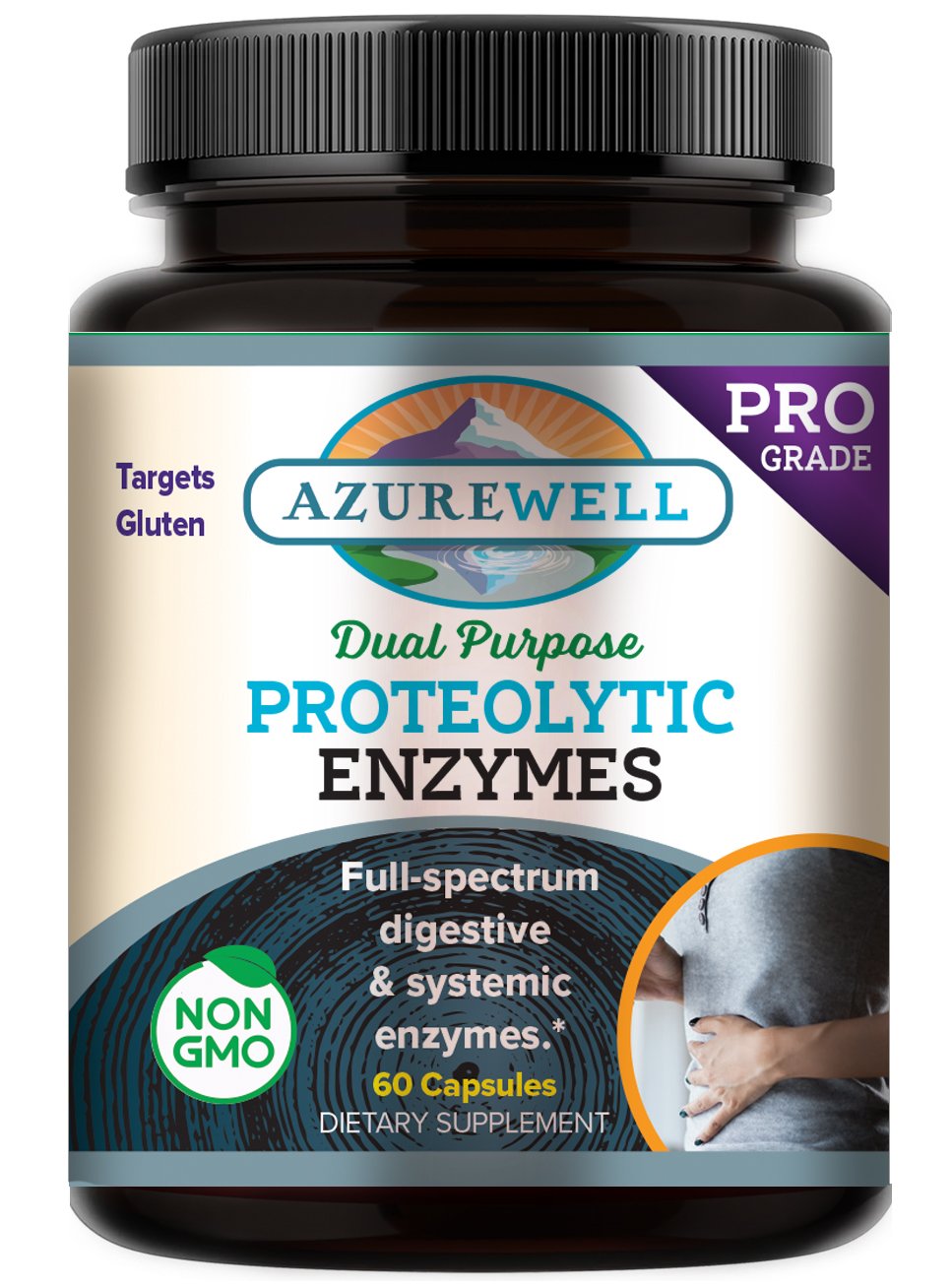 Dual-Purpose Proteolytic Enzymes