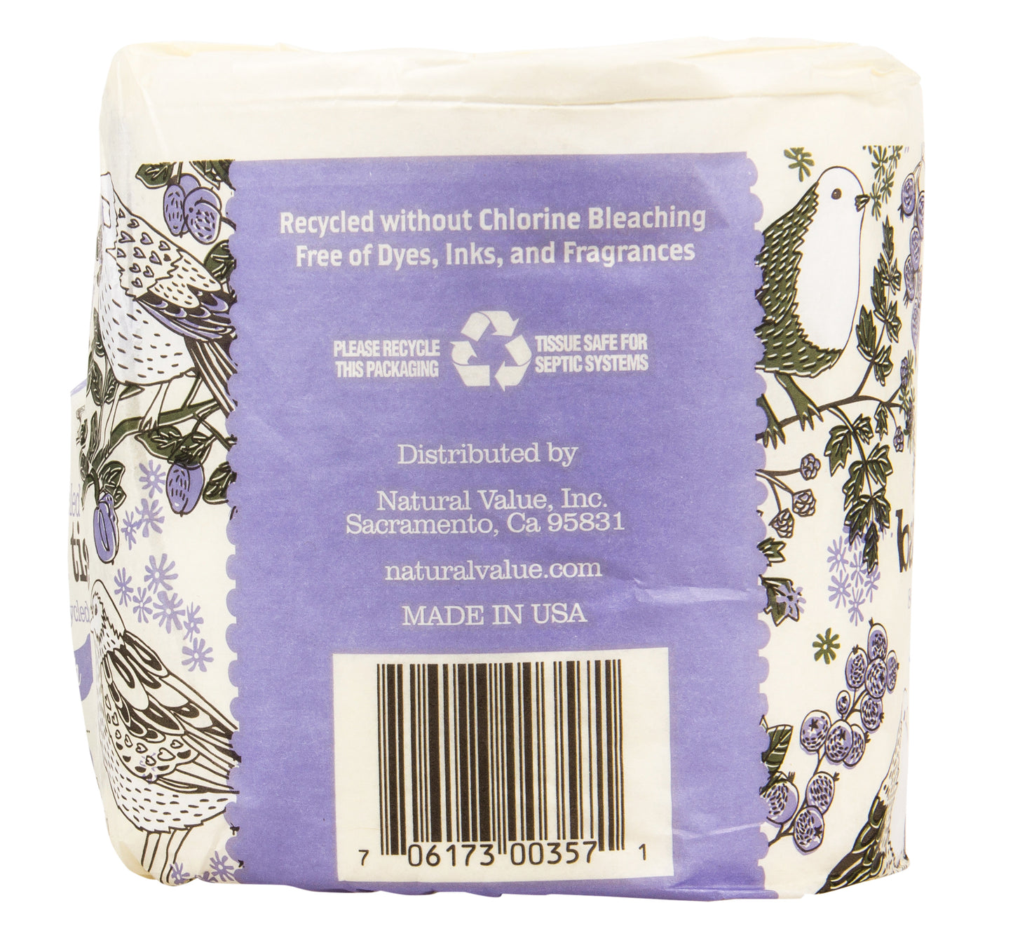 Bath Tissue 500 2ply sheets-Recycled