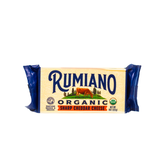 Sharp Cheddar Cheese, Organic