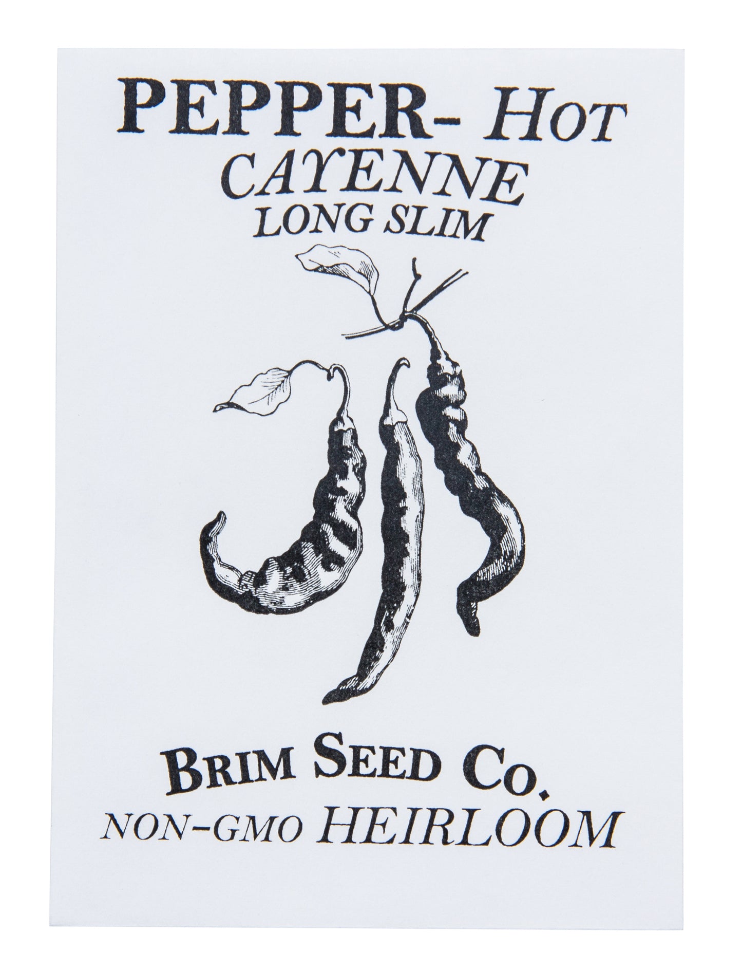Pepper, Hot Cayenne Long Slim Heirloom Seed