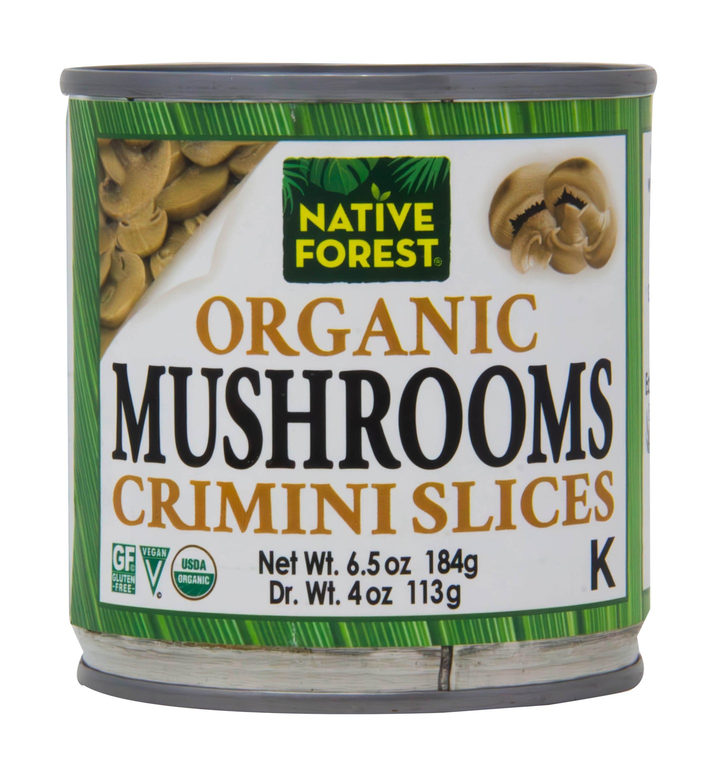 Crimini Mushrooms, Sliced, Organic
