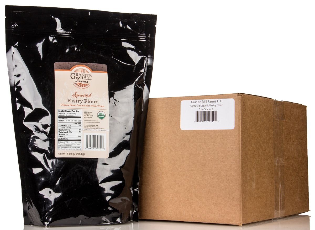 Pastry Flour, Sprouted, Organic