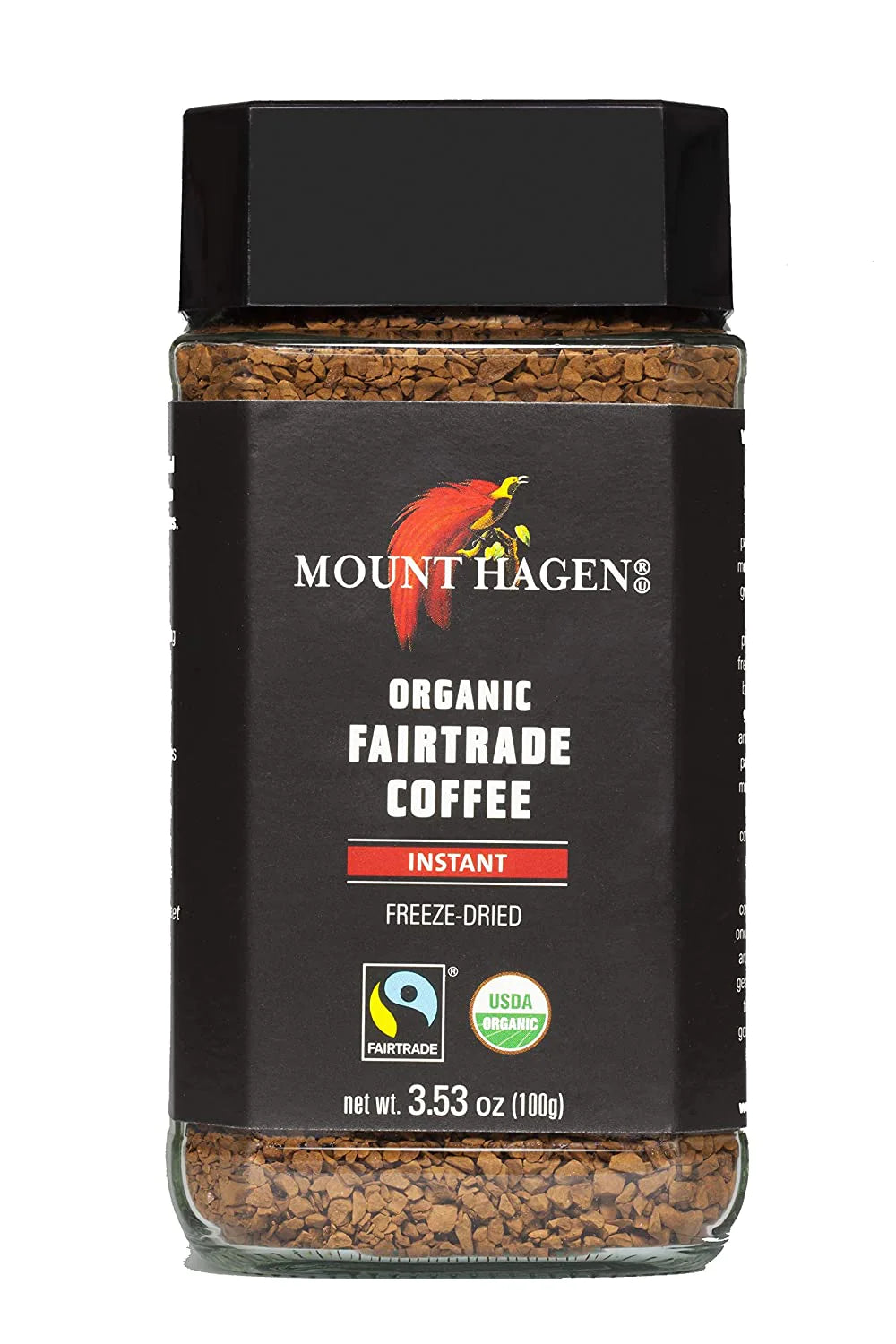 Instant Coffee, Freeze-Dried, Organic