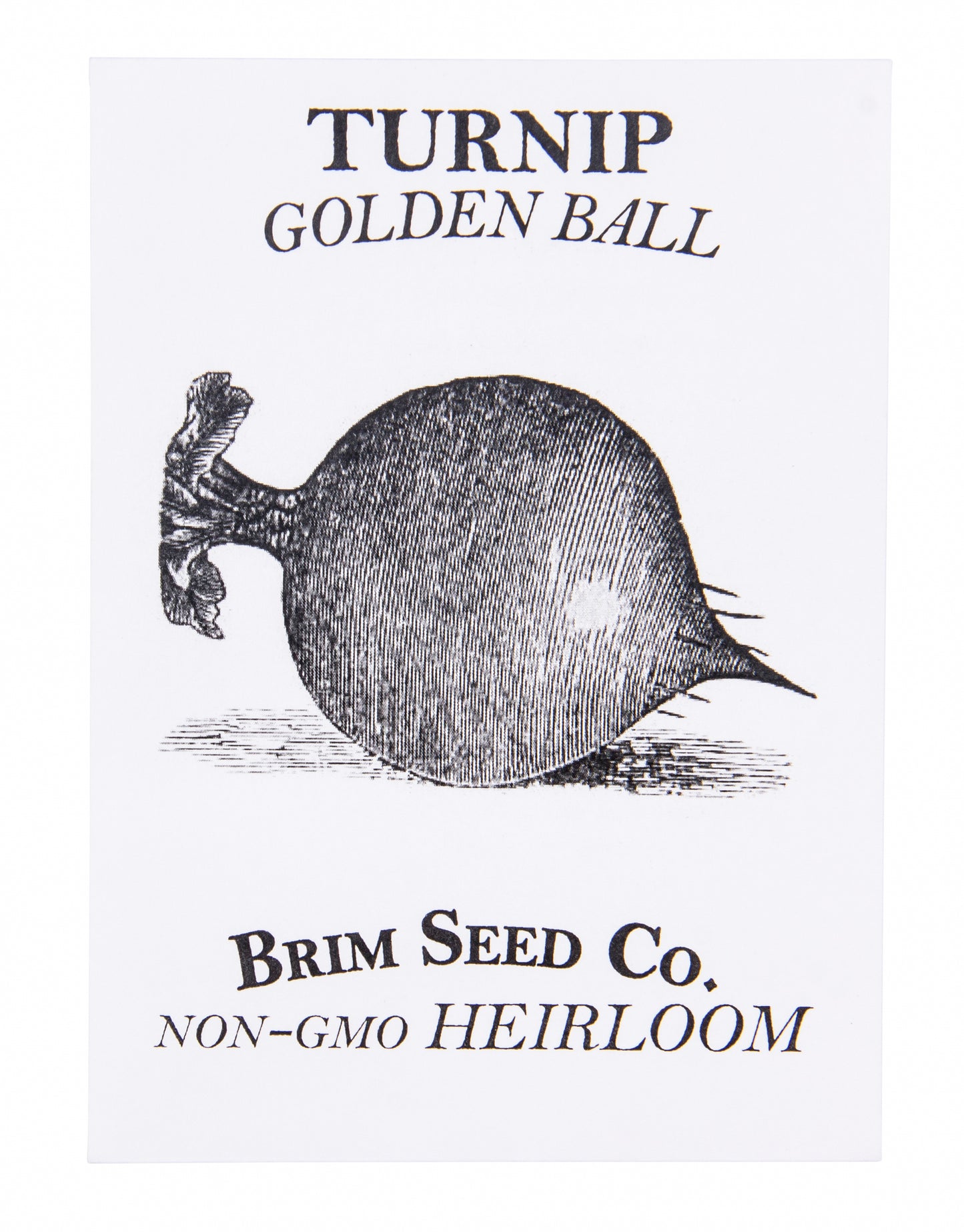 Turnip, Golden Ball Heirloom Seed
