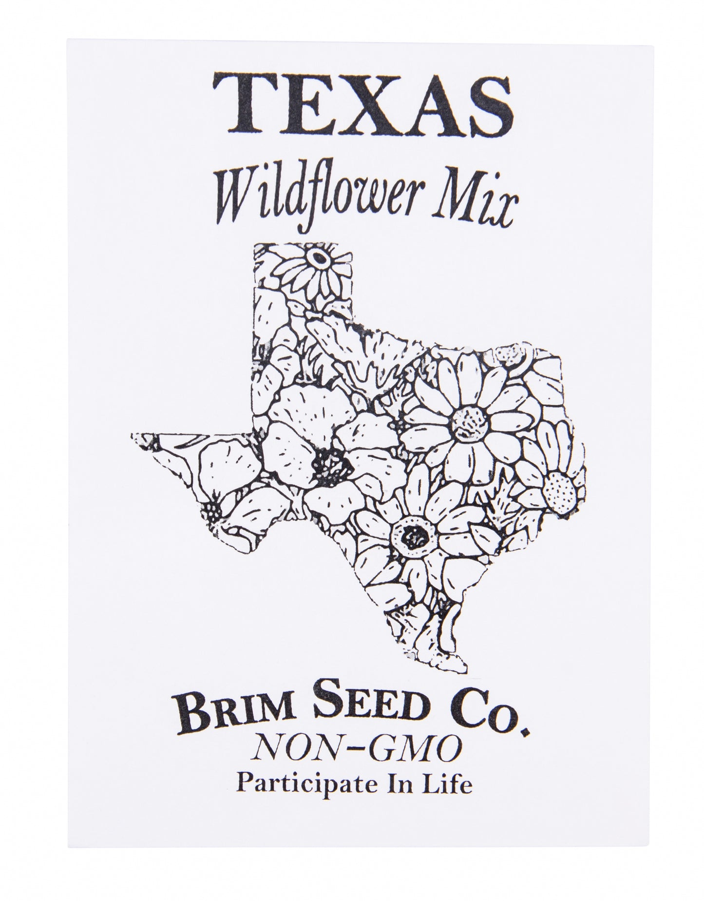 Flower, Wildflower Texas Seed