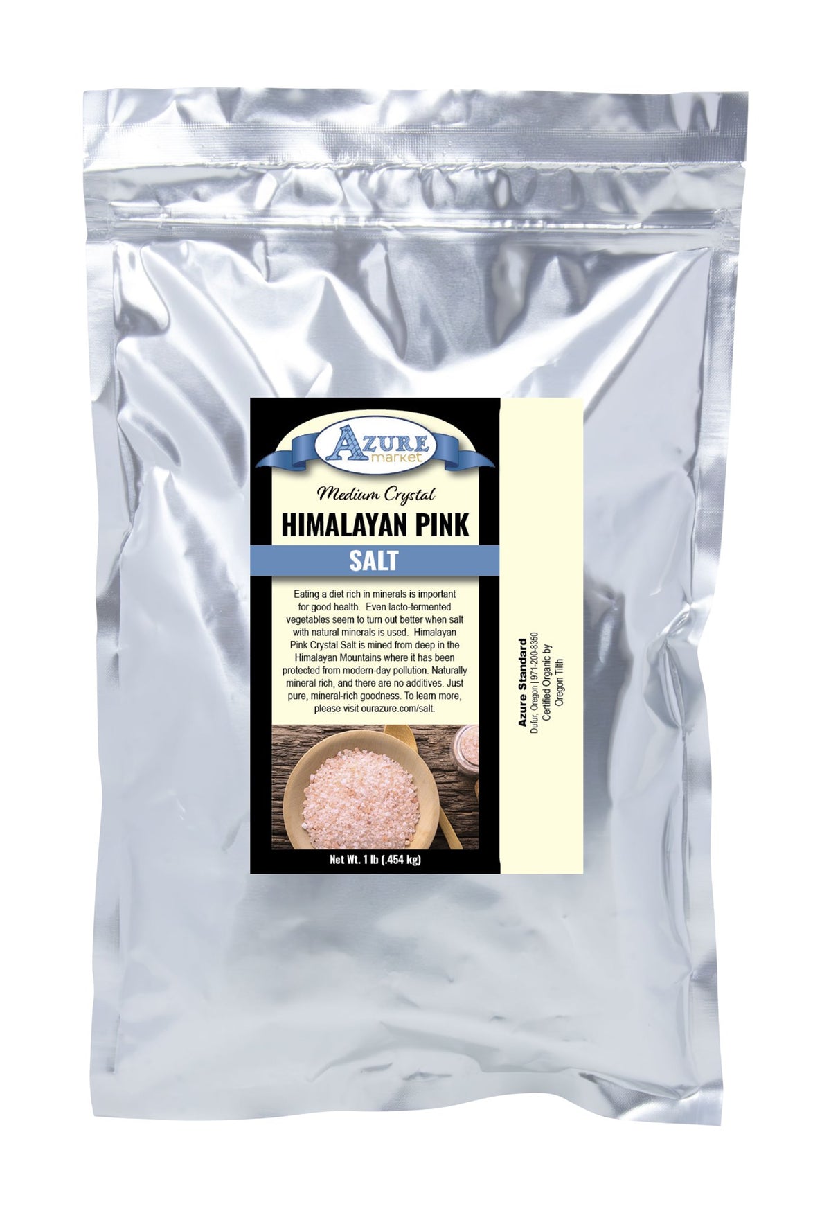 Himalayan Pink Crystal Salt, Medium Coarse