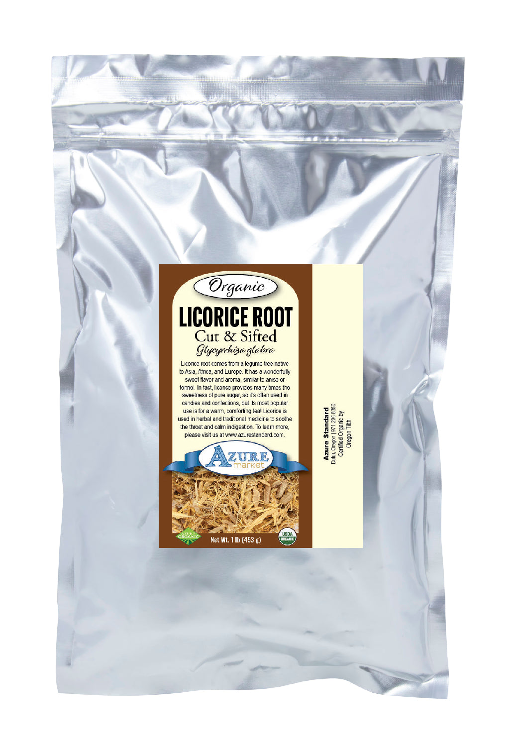 Licorice Root Cut & Sifted, Organic