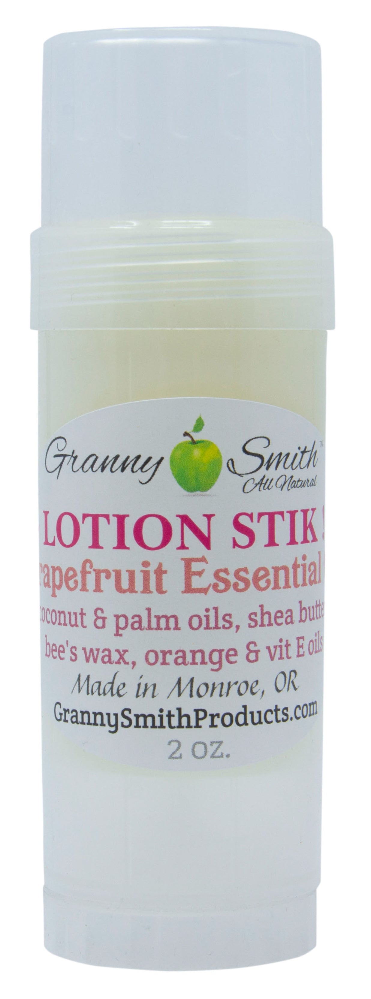 Lotion Stick, Grapefruit, All Natural