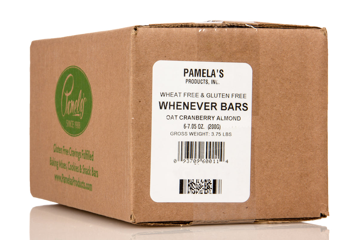 @Whenever Bars, Oat Cranberry Almond, Gluten Free