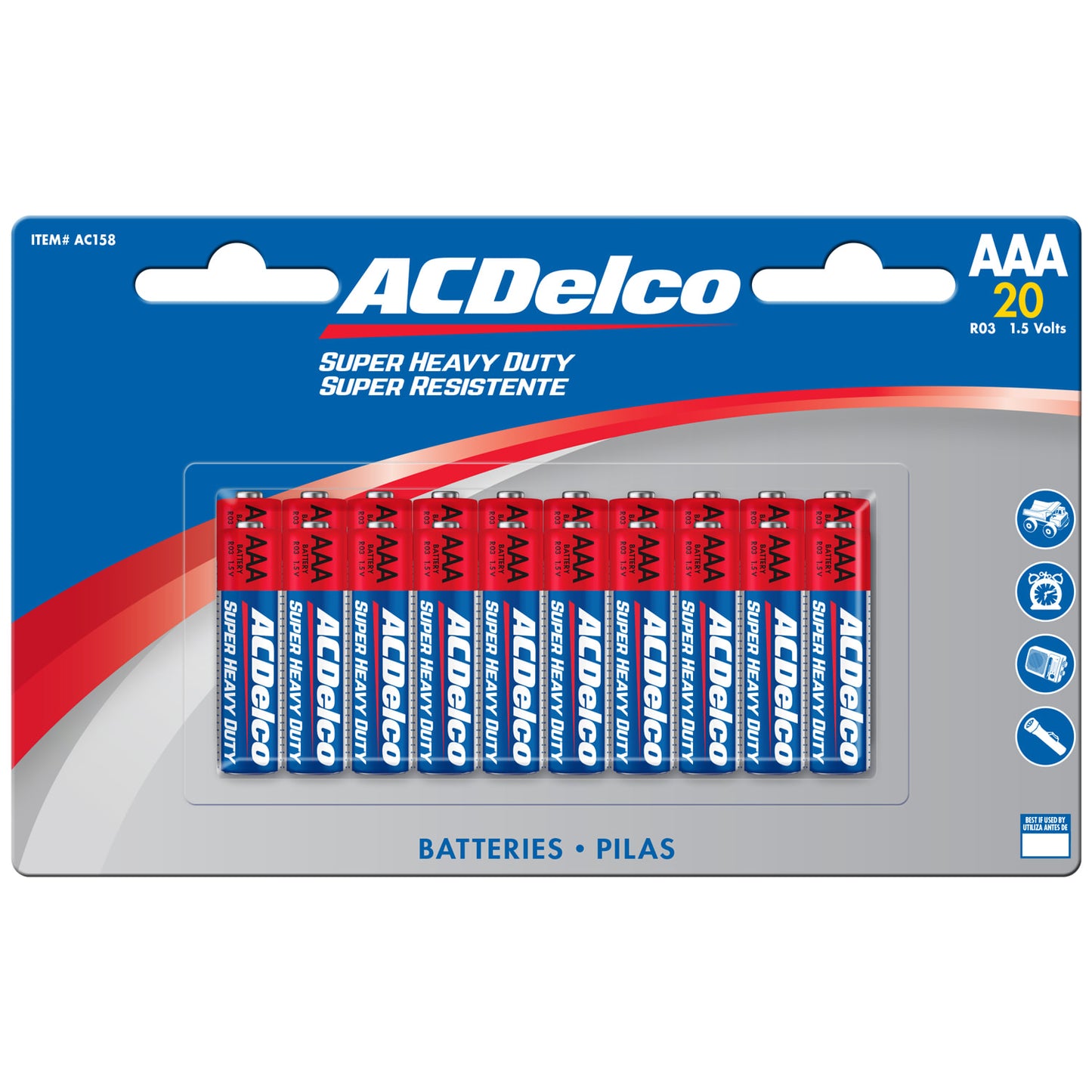 Batteries, Heavy Duty, AAA